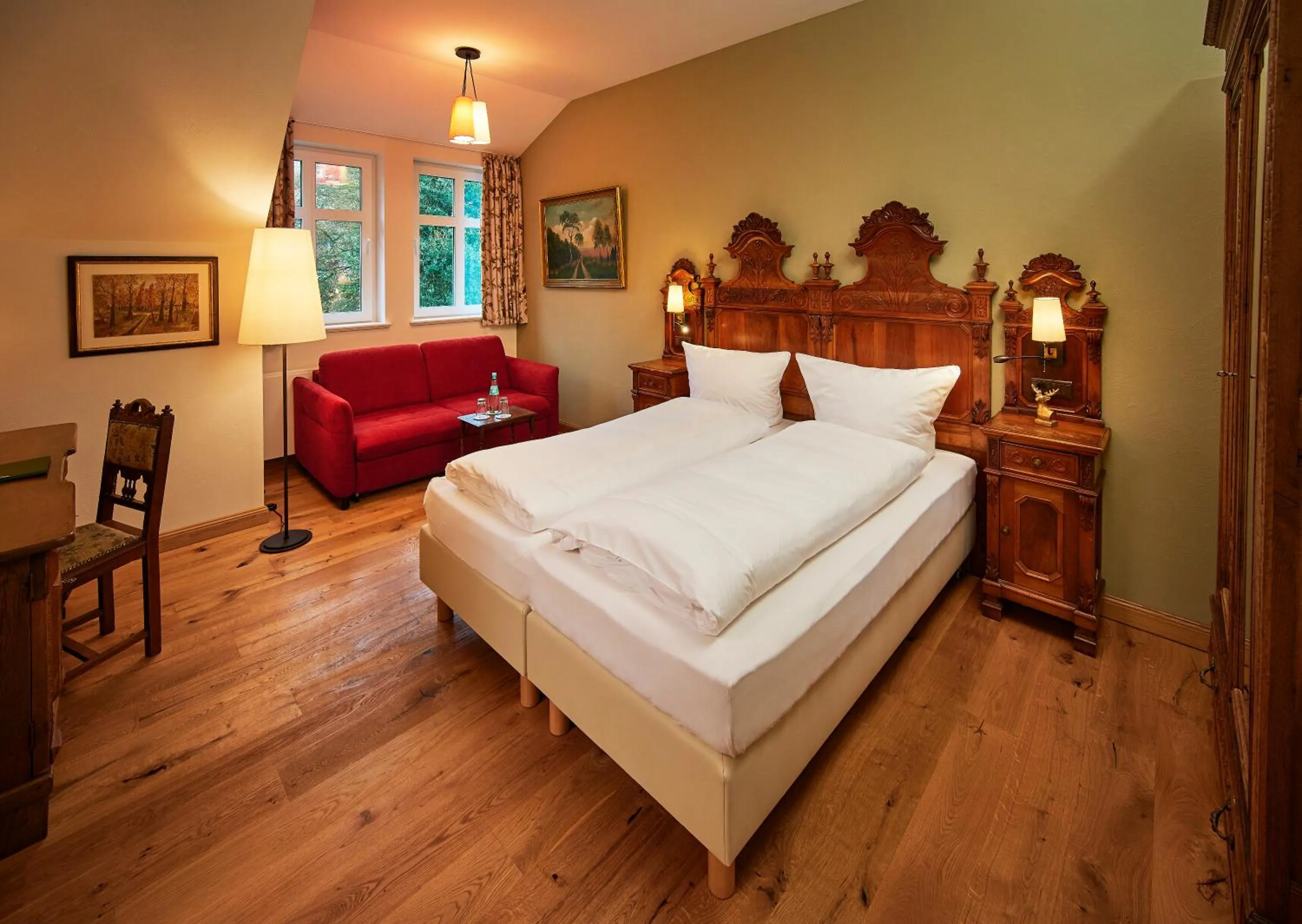 Bed in Hotel Anno 1848