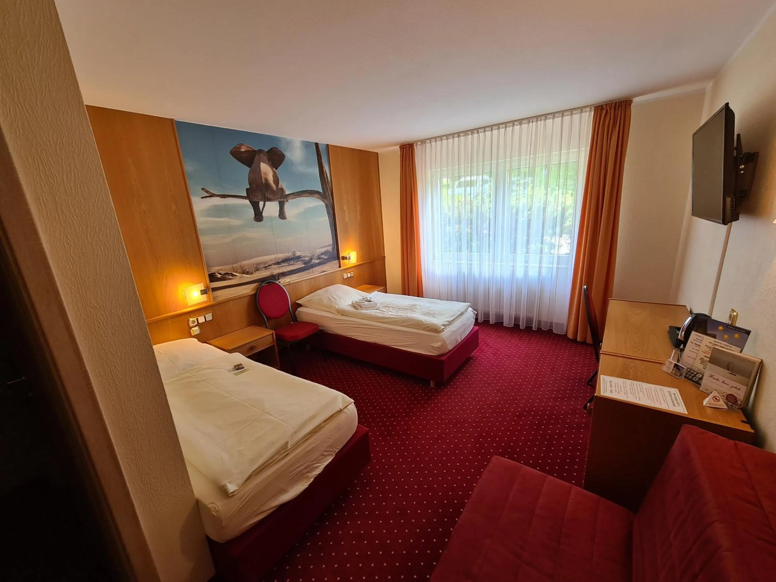 Bed in Hotel & Restaurant Wilhelm von Nassau