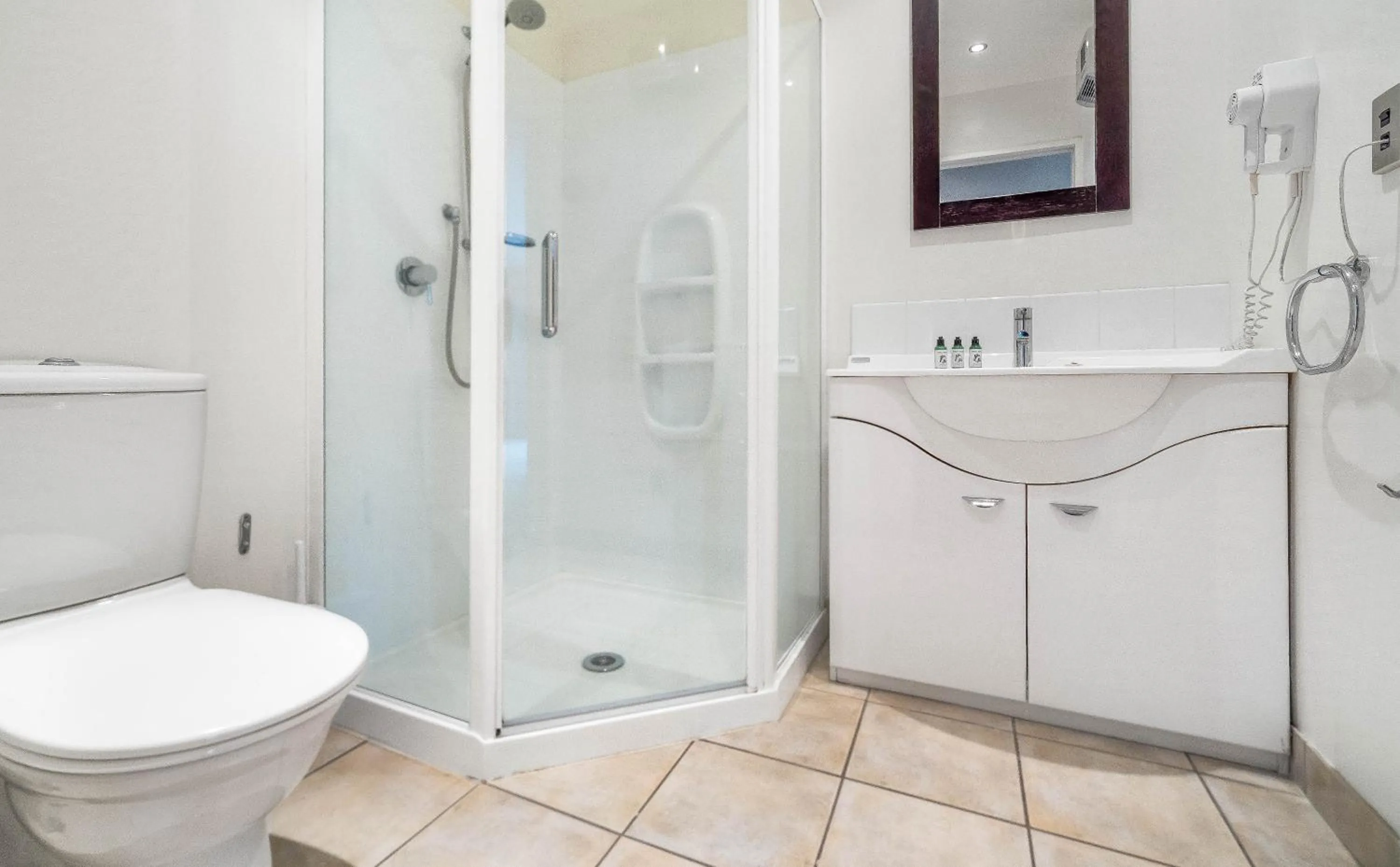 Bathroom in Kaikoura Waterfront Apartments