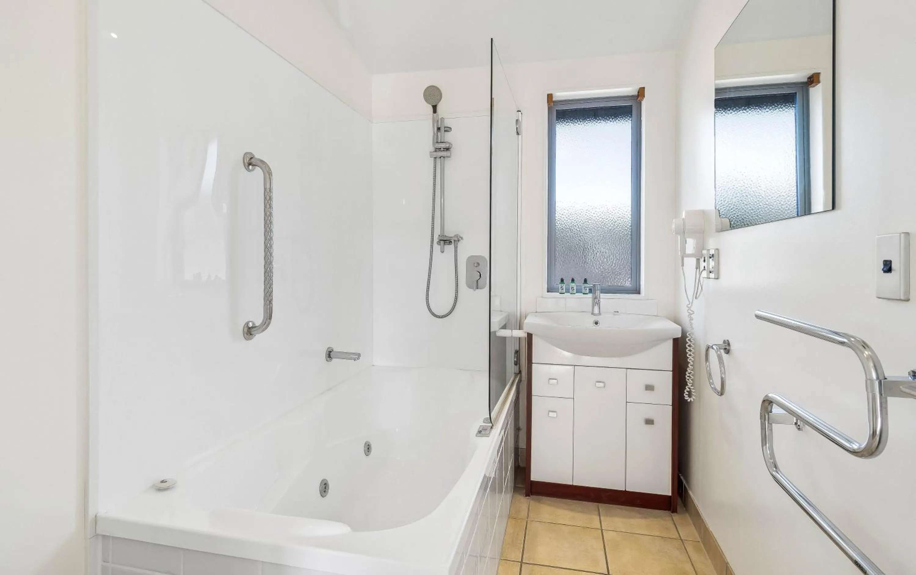 Bathroom in Kaikoura Waterfront Apartments