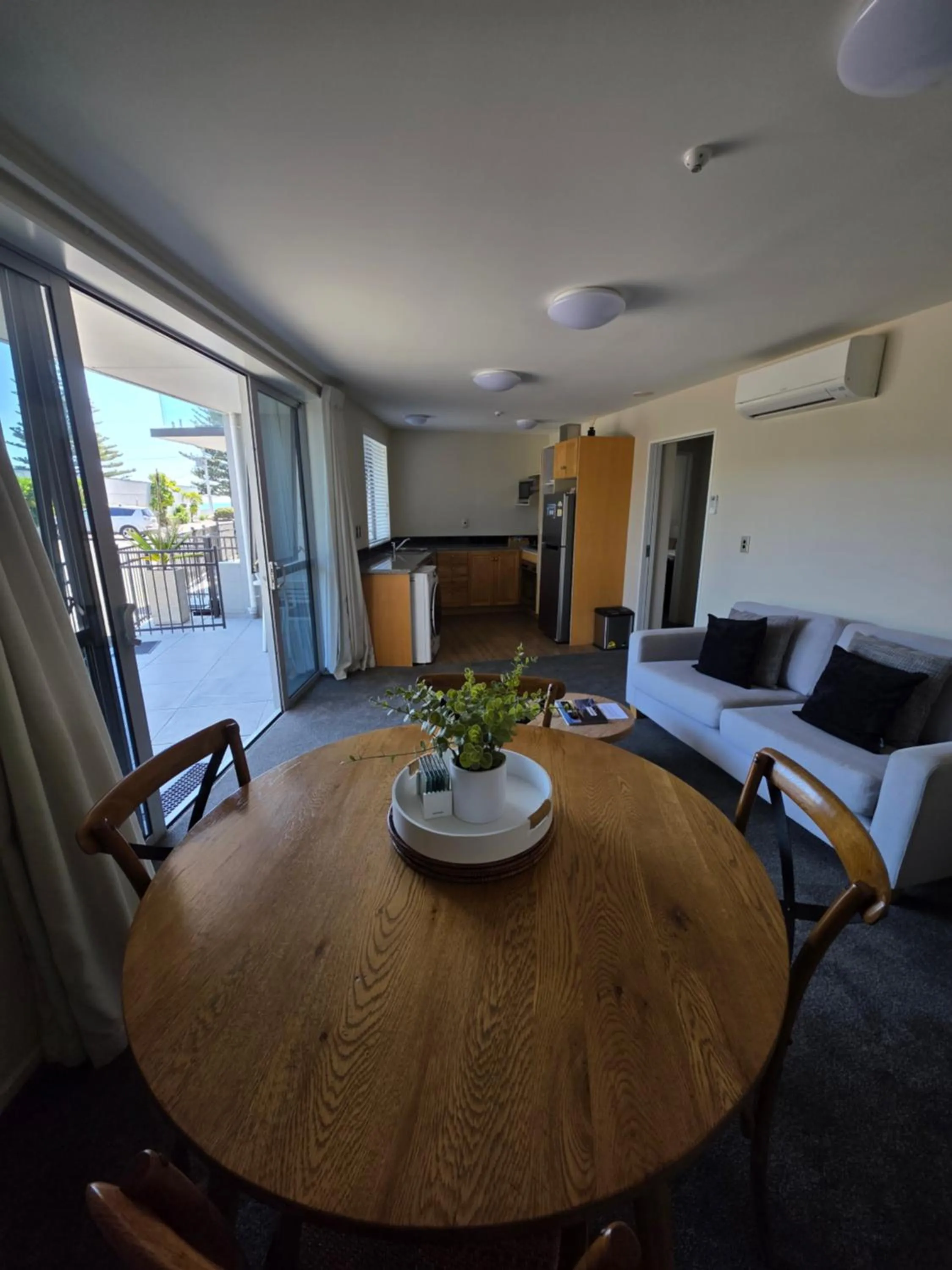 Kitchen or kitchenette in Kaikoura Waterfront Apartments