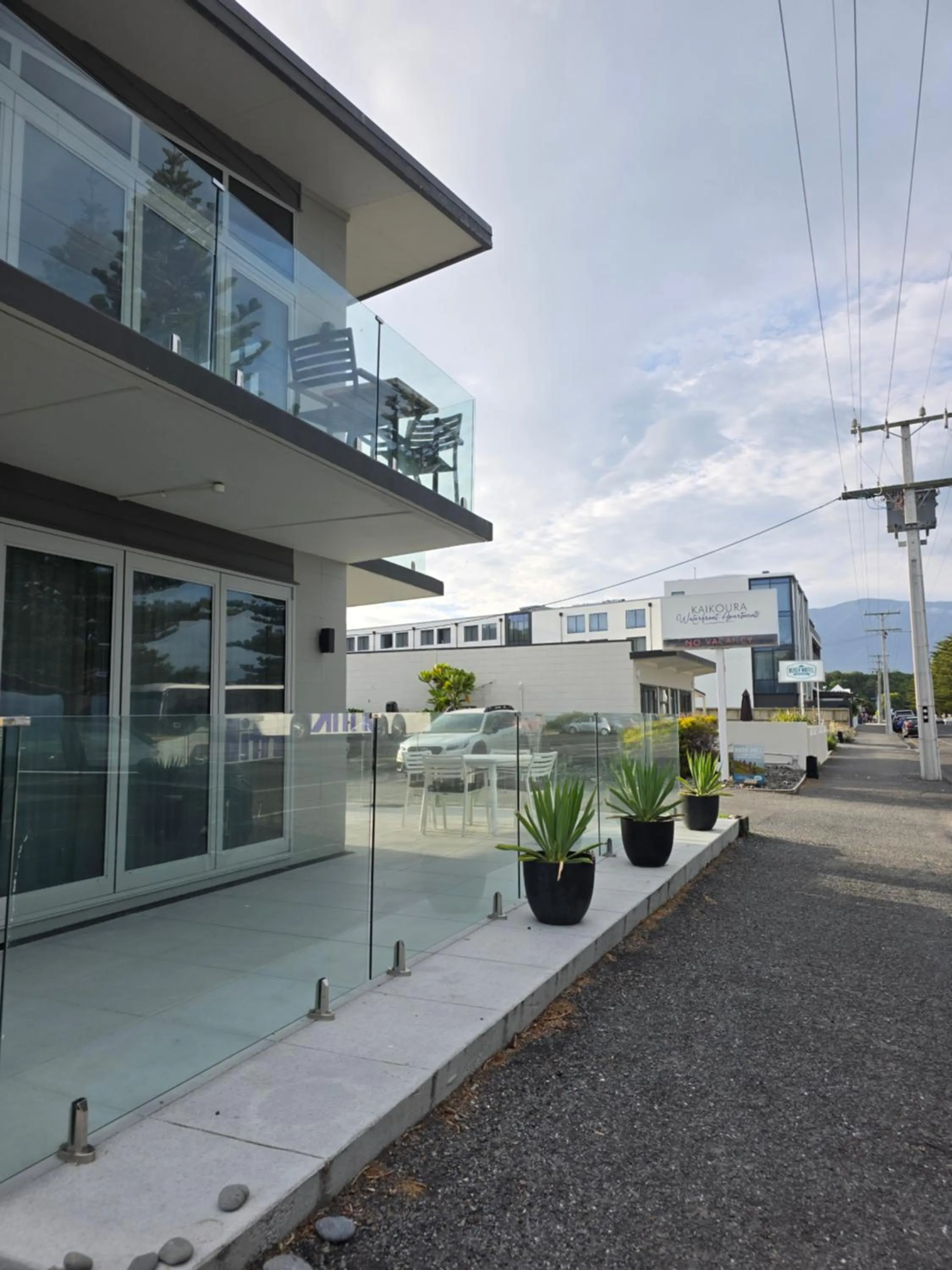 Property building in Kaikoura Waterfront Apartments