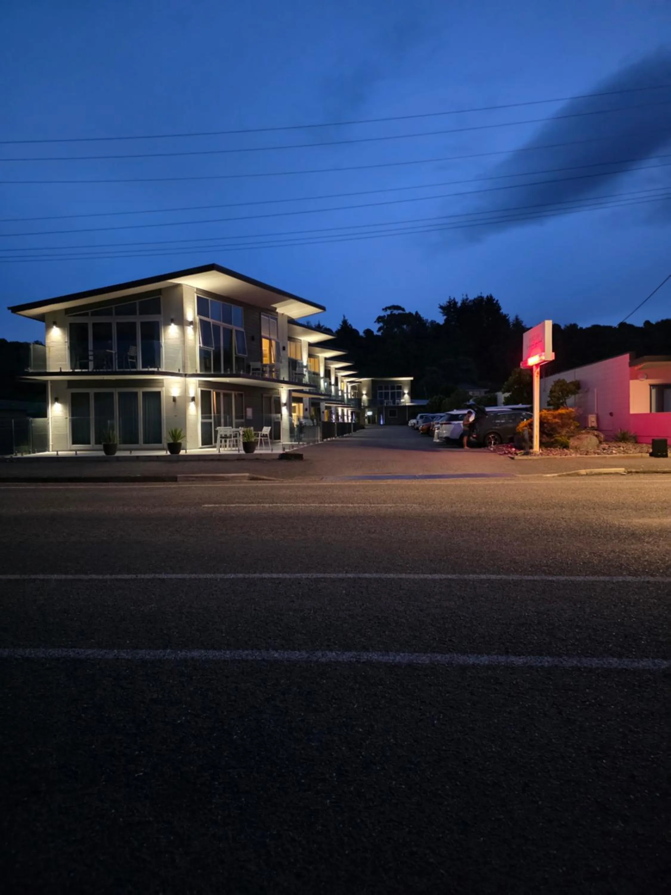 Property building in Kaikoura Waterfront Apartments