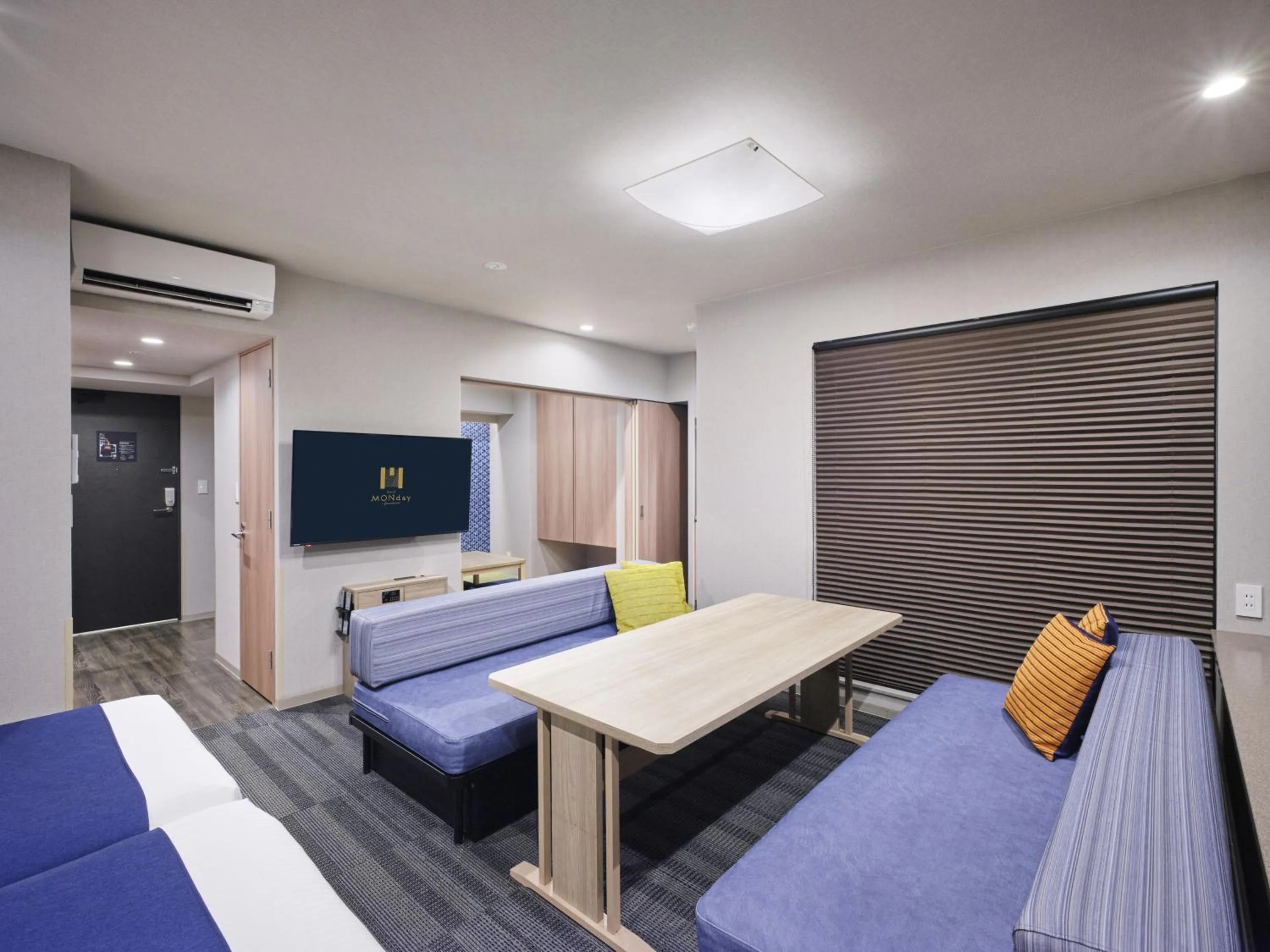 Bed in MONday Apart Premium HAMAMATSUCHO