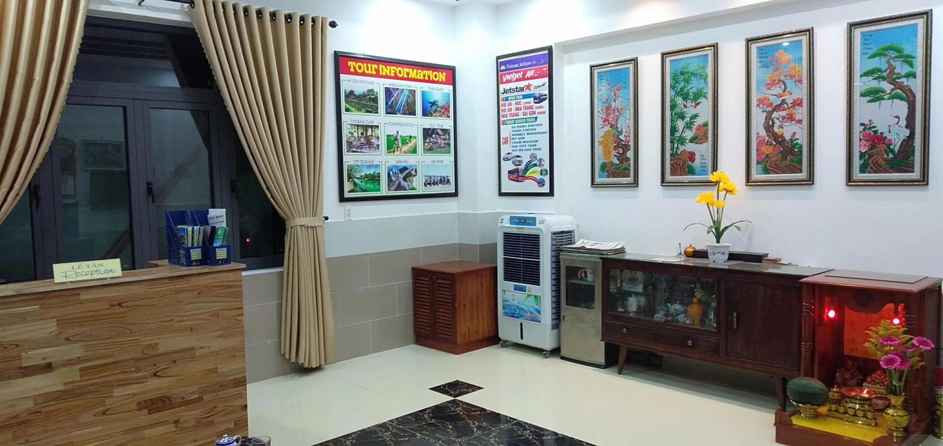 Living room in Hoi An Town Of Viet House Homestay