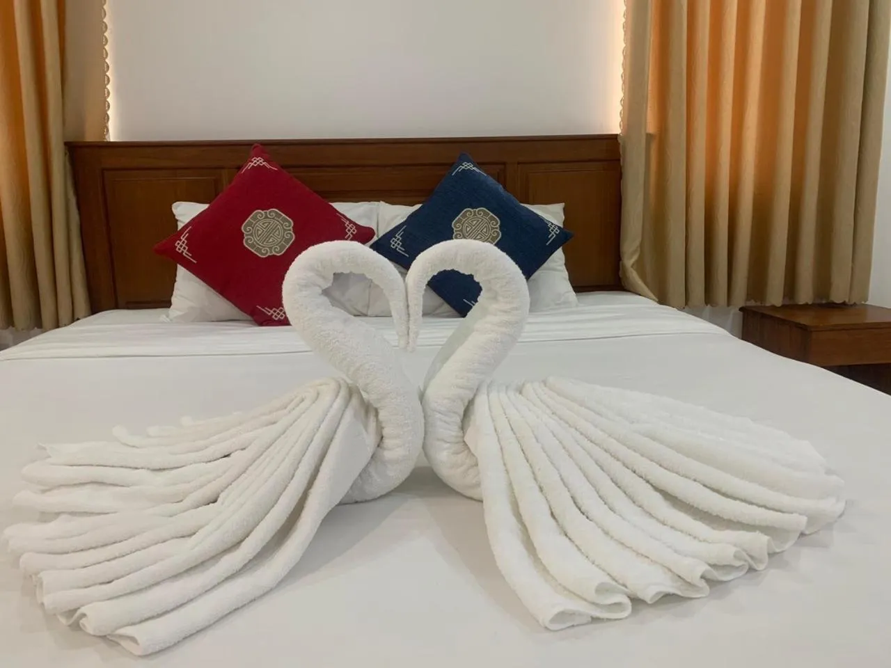 Bed in Hoi An Town Of Viet House Homestay