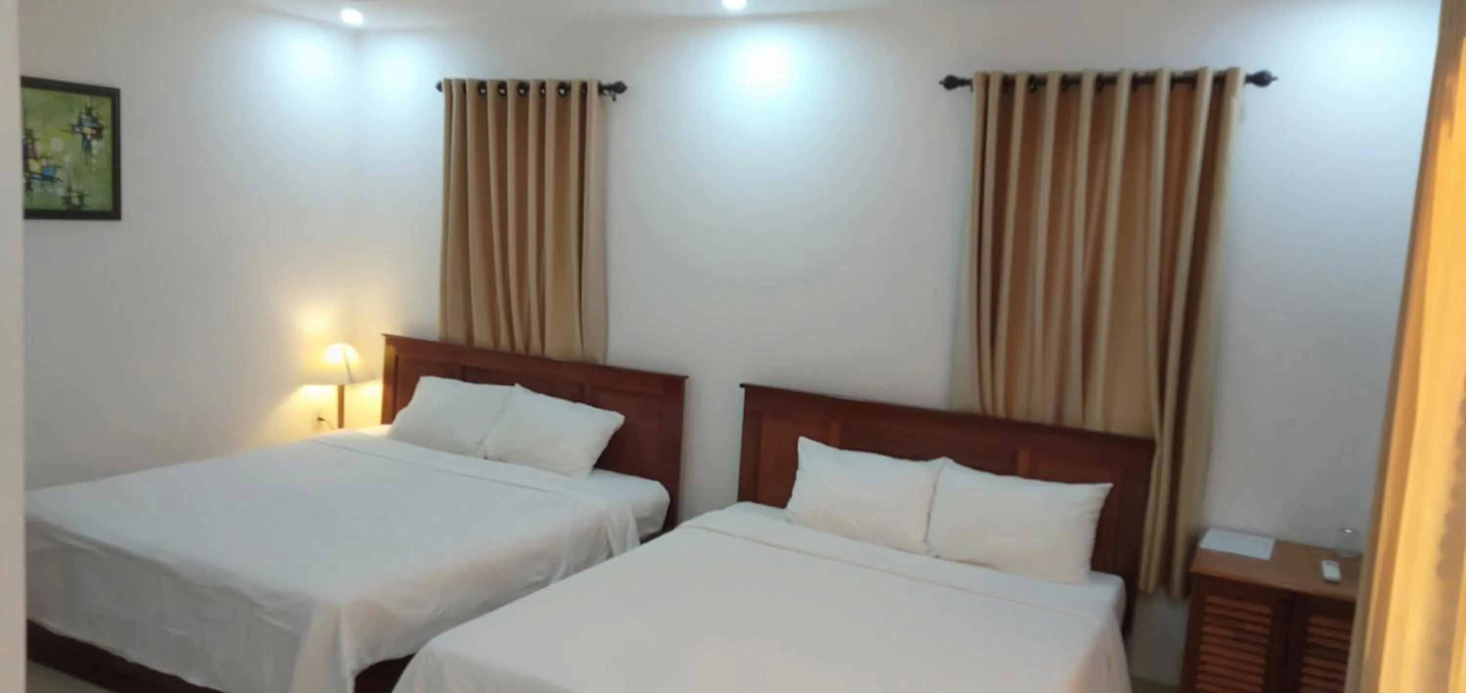 Bed in Hoi An Town Of Viet House Homestay