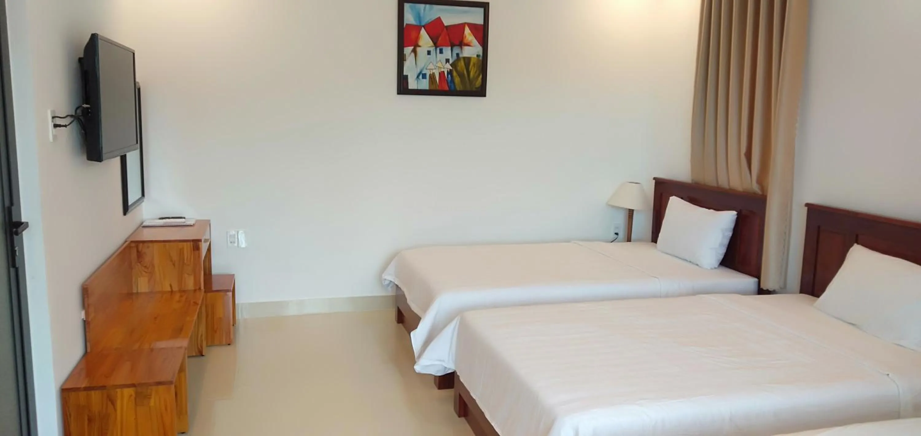 Bed in Hoi An Town Of Viet House Homestay