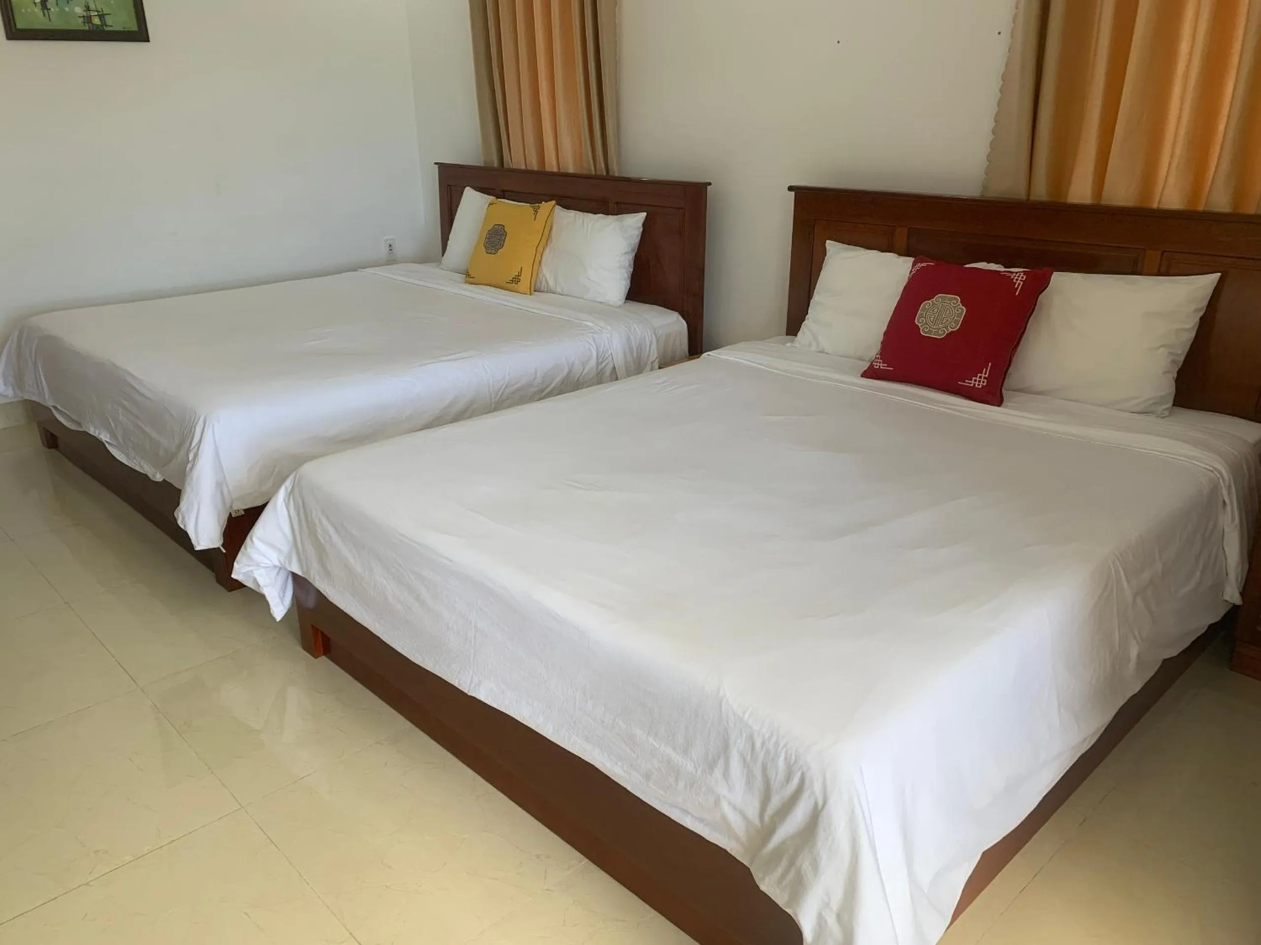 Bed in Hoi An Town Of Viet House Homestay