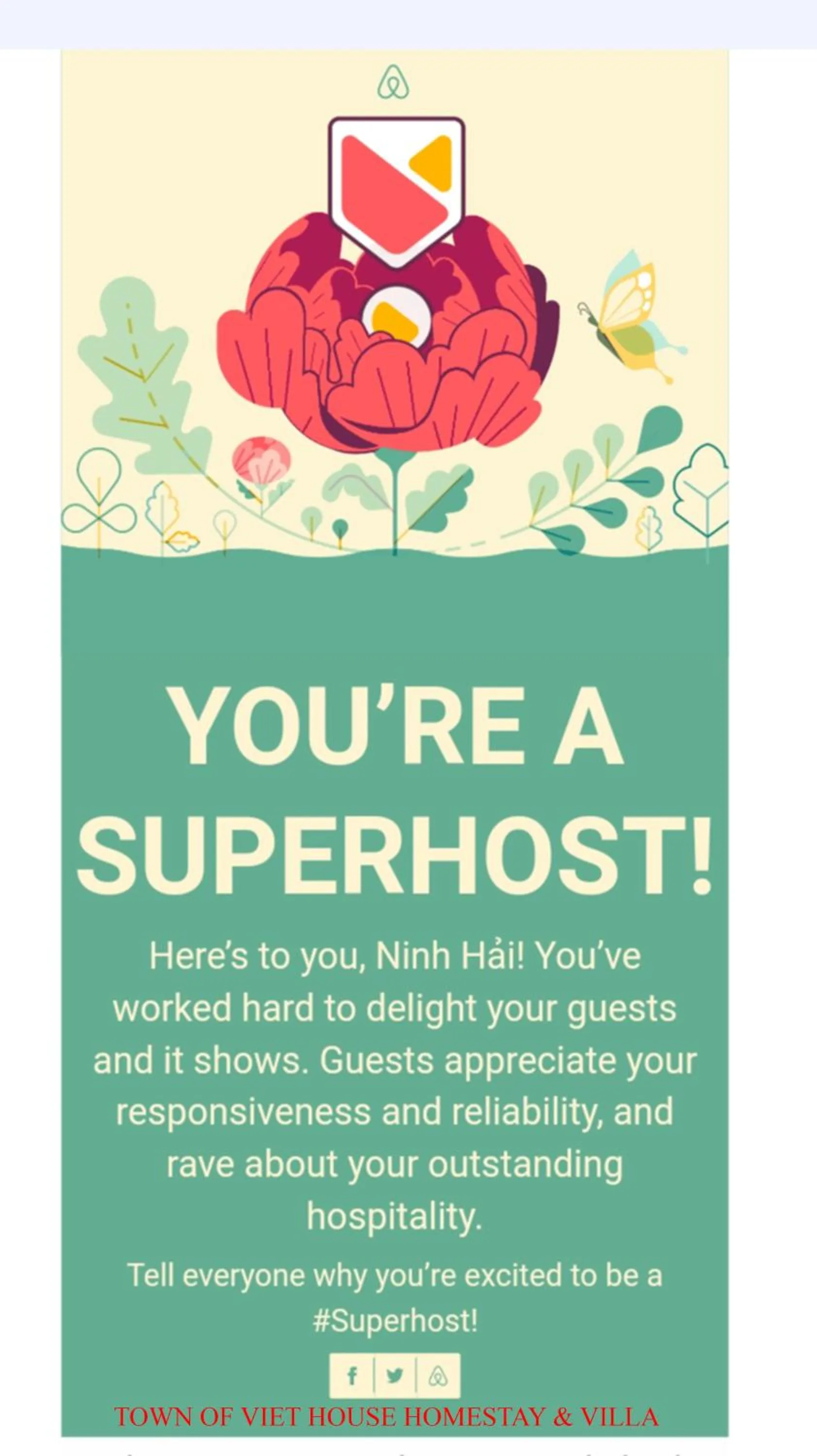 Certificate/Award in Hoi An Town Of Viet House Homestay