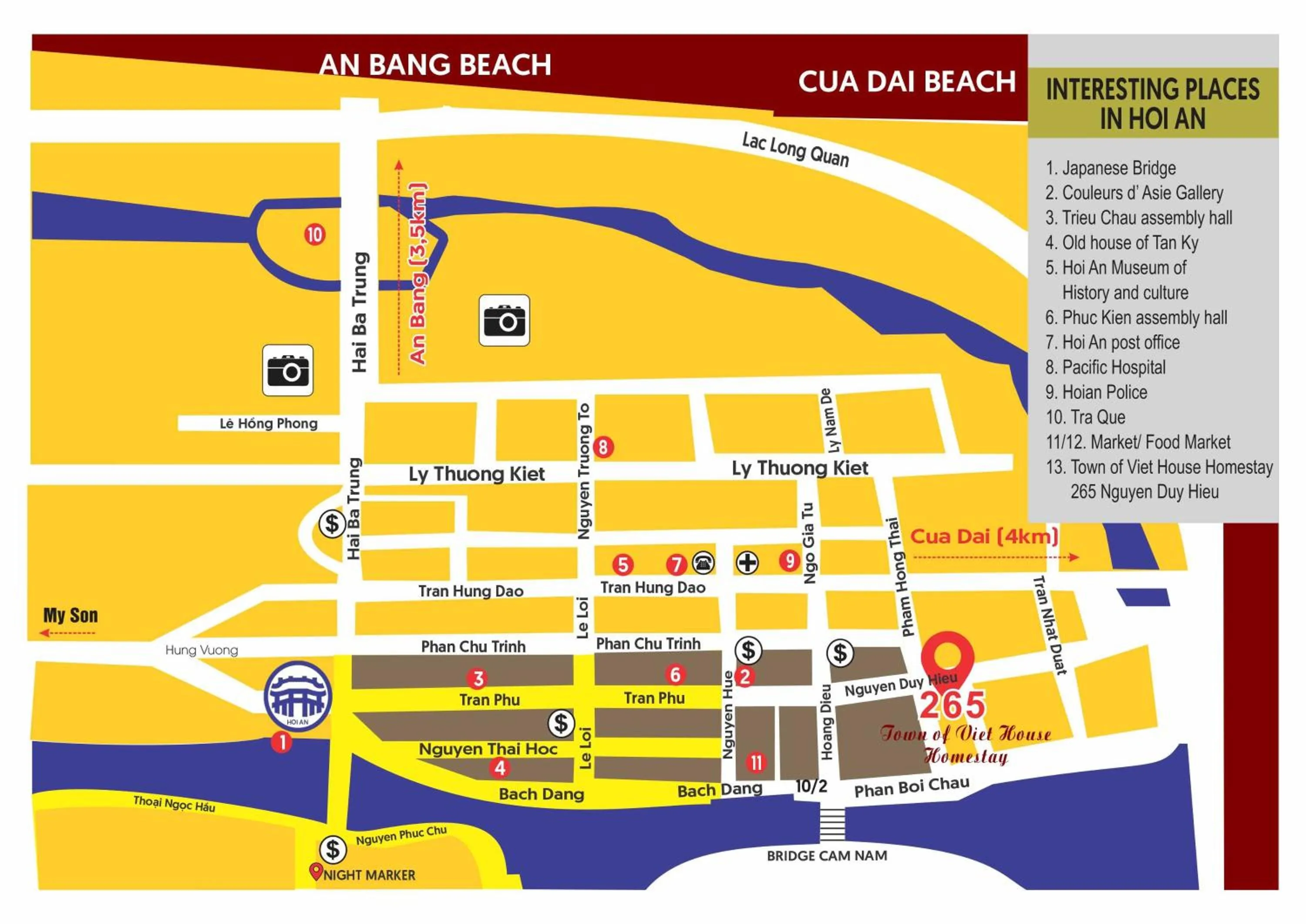 Text overlay in Hoi An Town Of Viet House Homestay