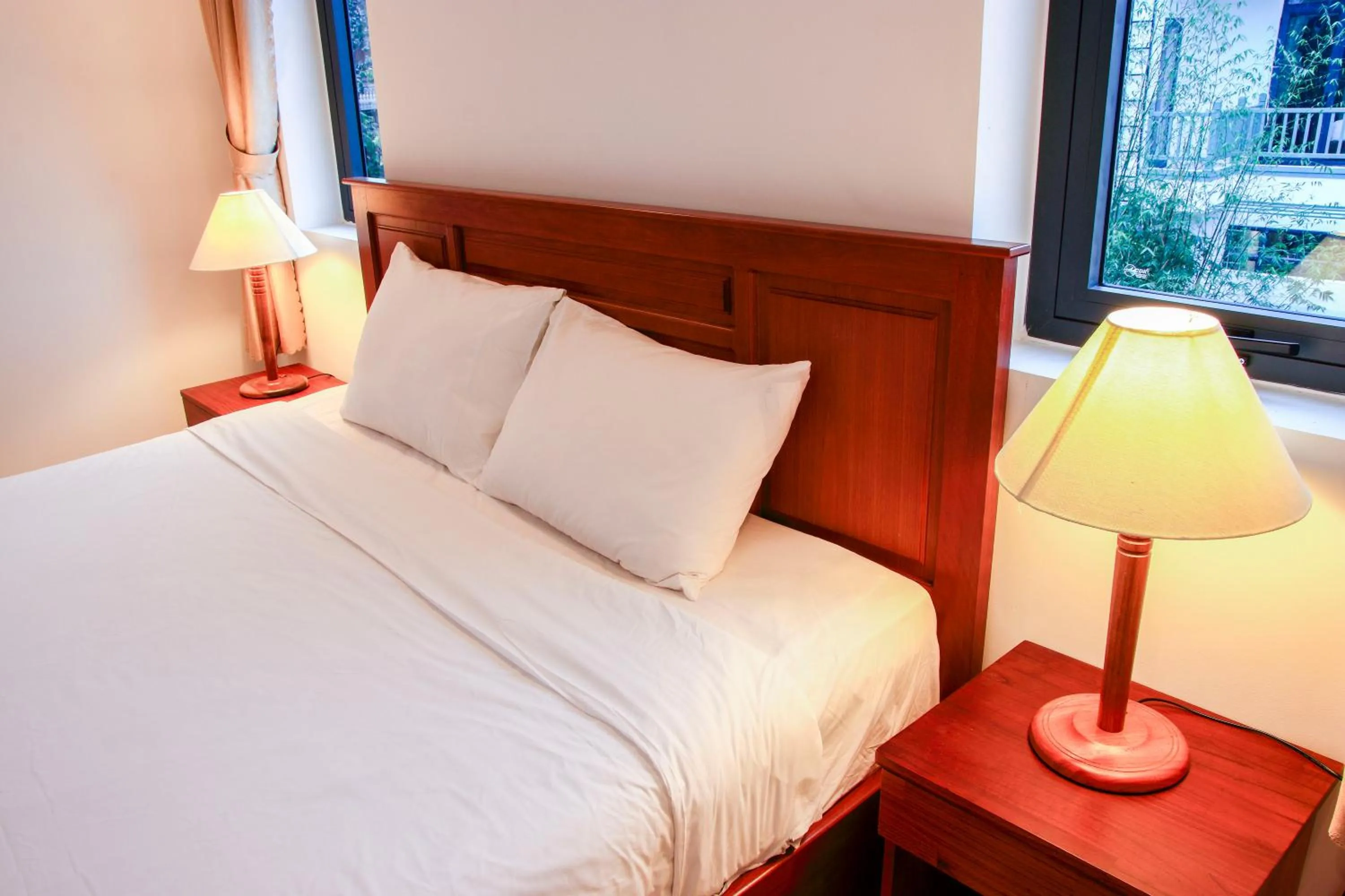 Bed in Hoi An Town Of Viet House Homestay