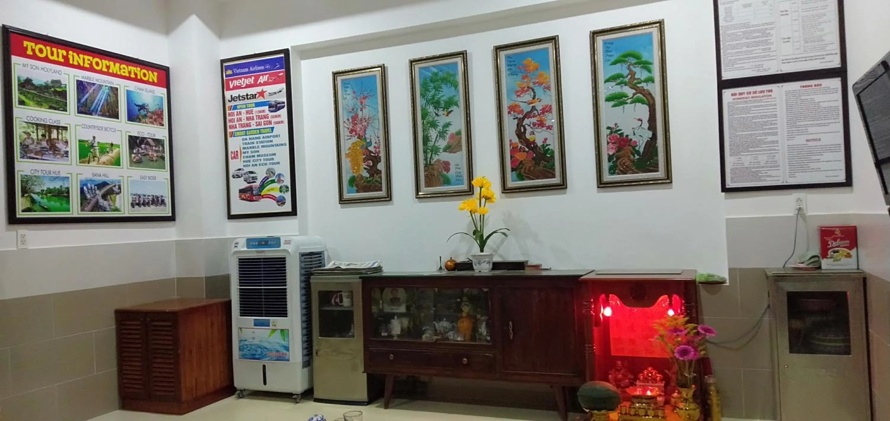 Living room in Hoi An Town Of Viet House Homestay