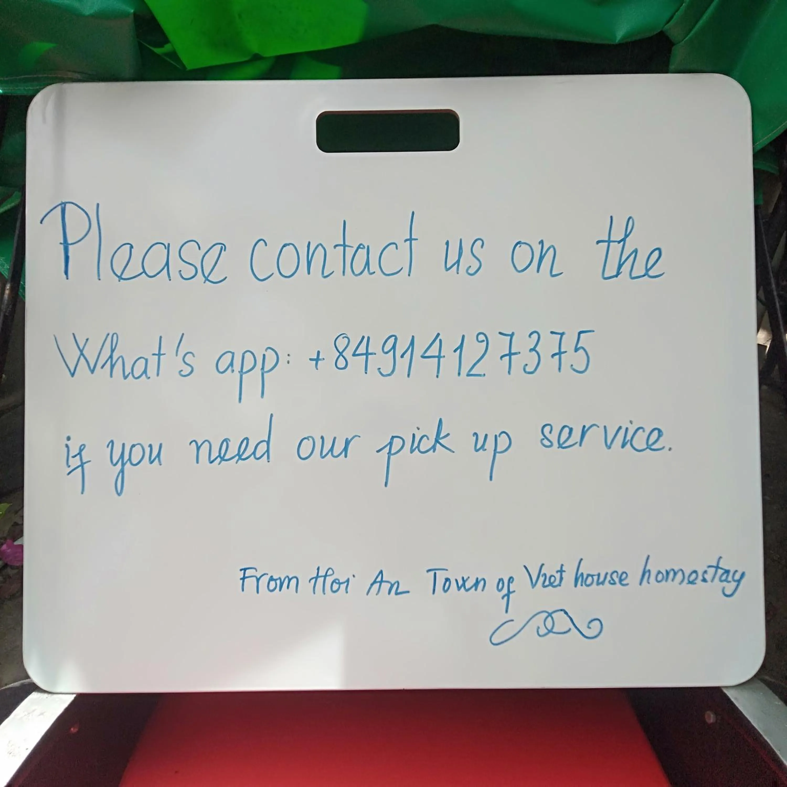 Text overlay in Hoi An Town Of Viet House Homestay