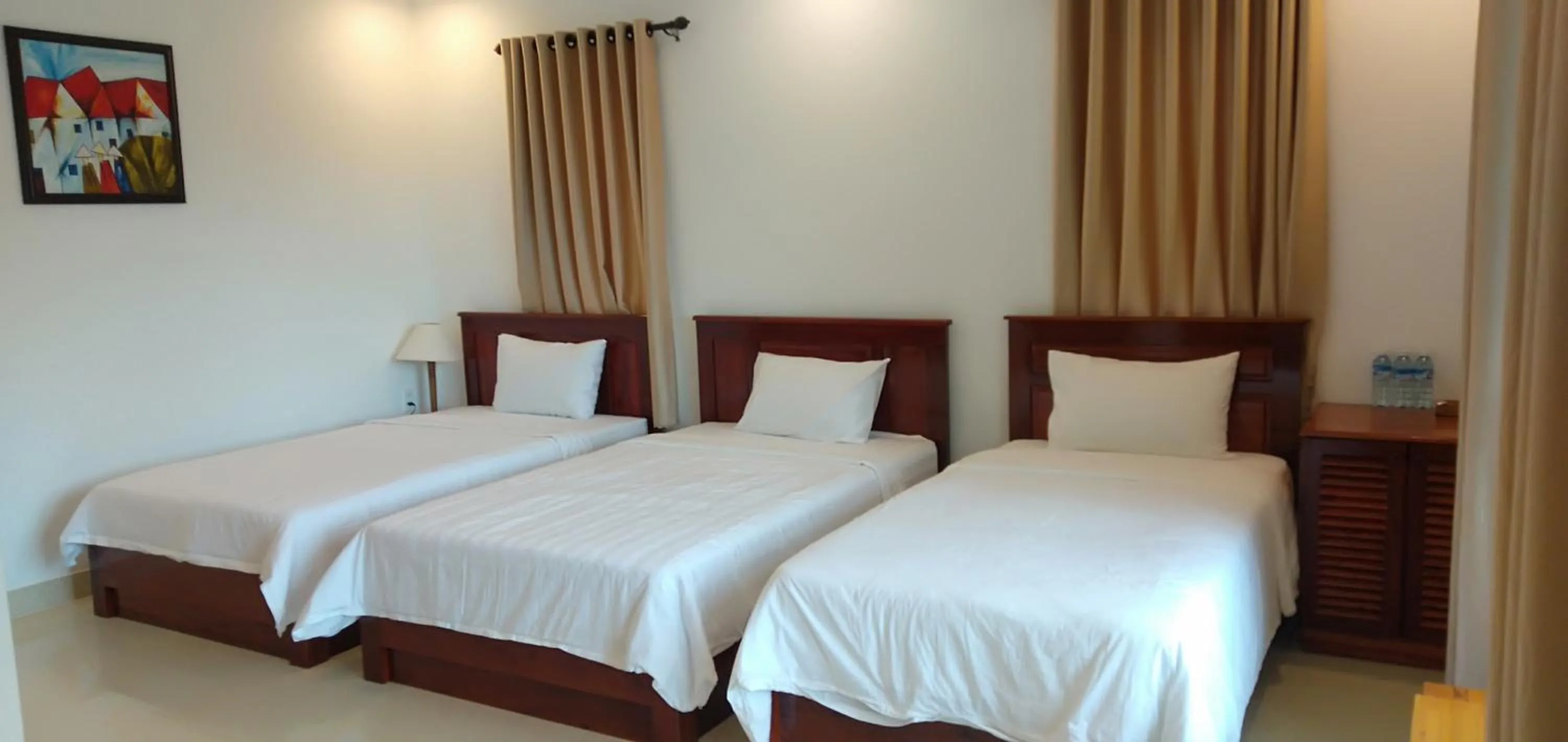 Bed in Hoi An Town Of Viet House Homestay