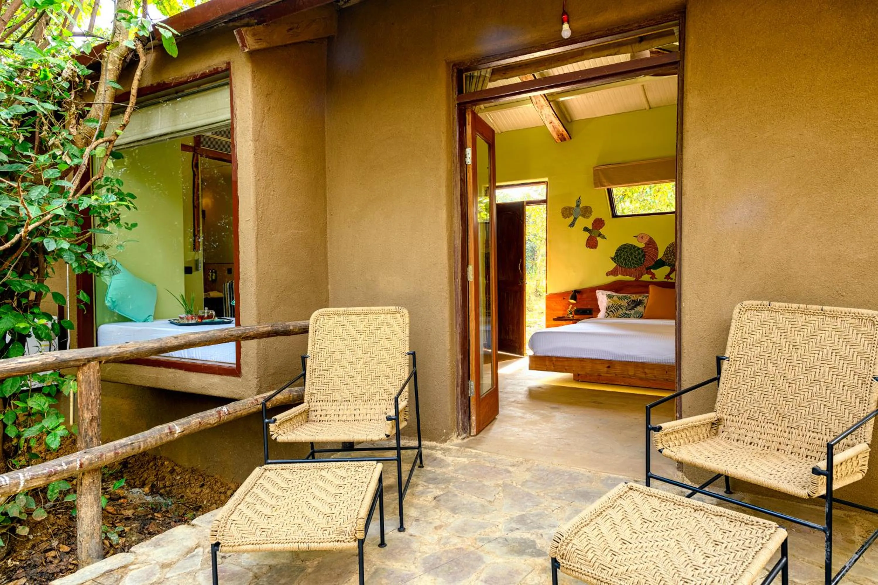 View (from property/room) in Kanha Jungle Camp