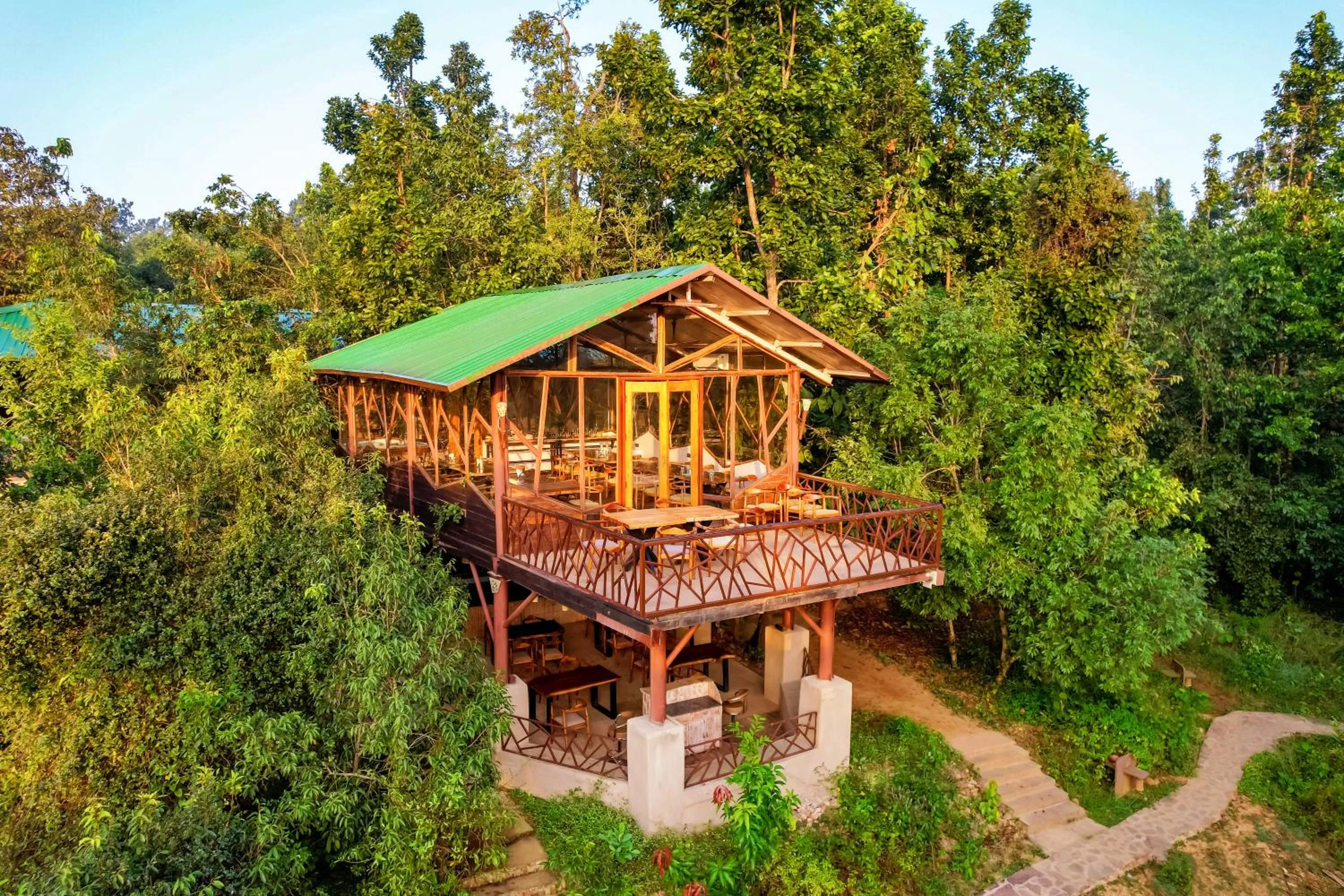 Property building in Kanha Jungle Camp