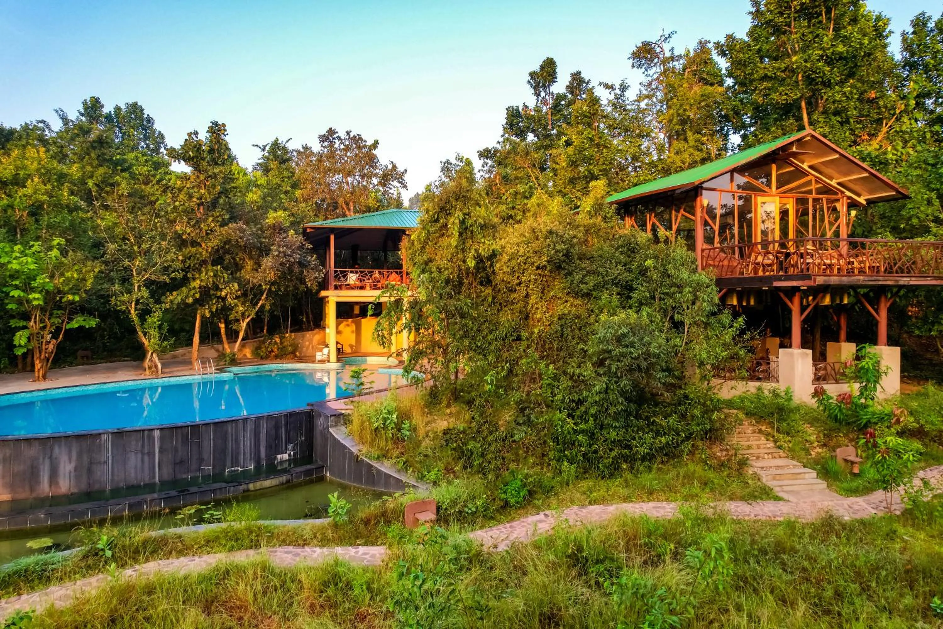 Property building in Kanha Jungle Camp