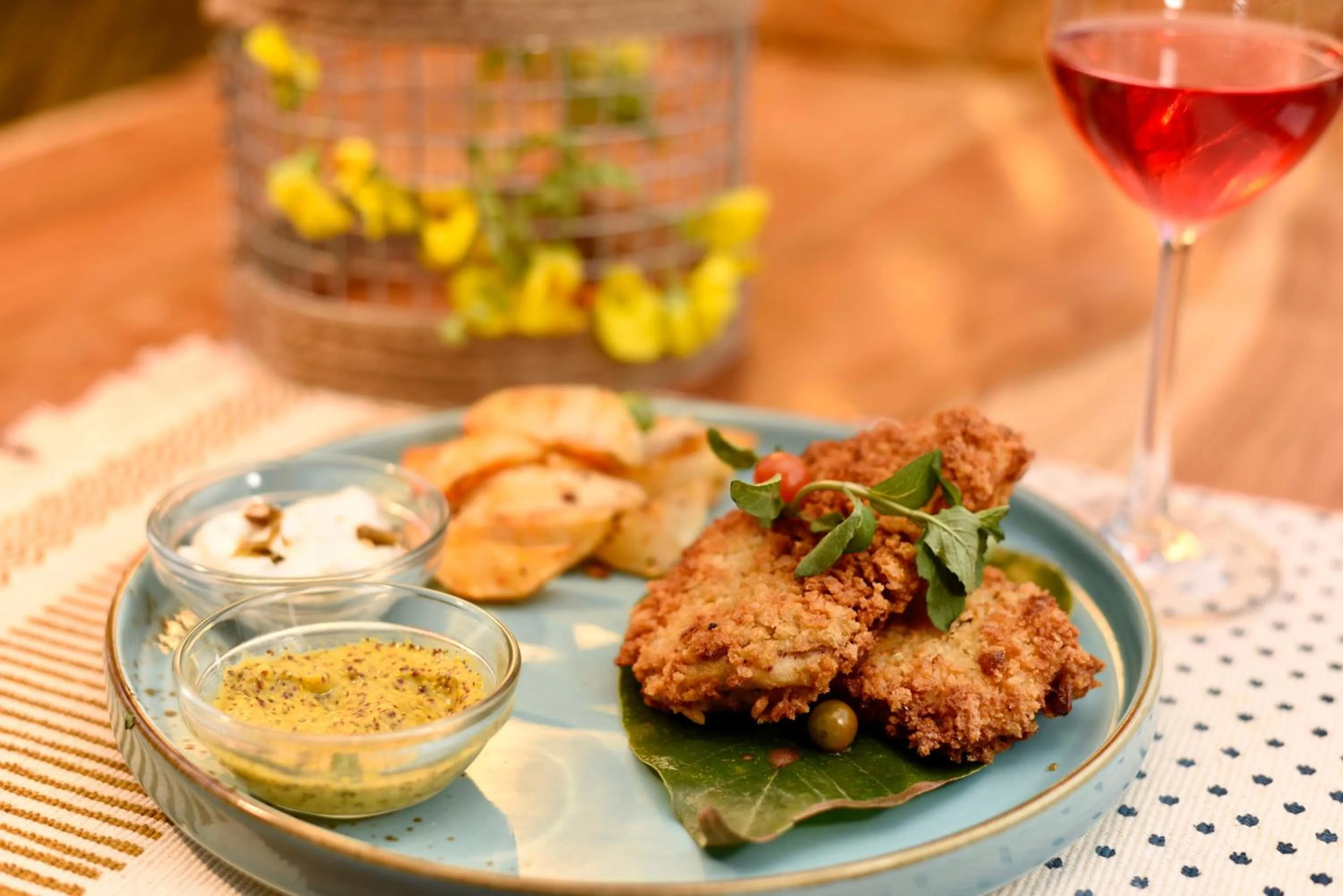 Food and drinks in Kanha Jungle Camp