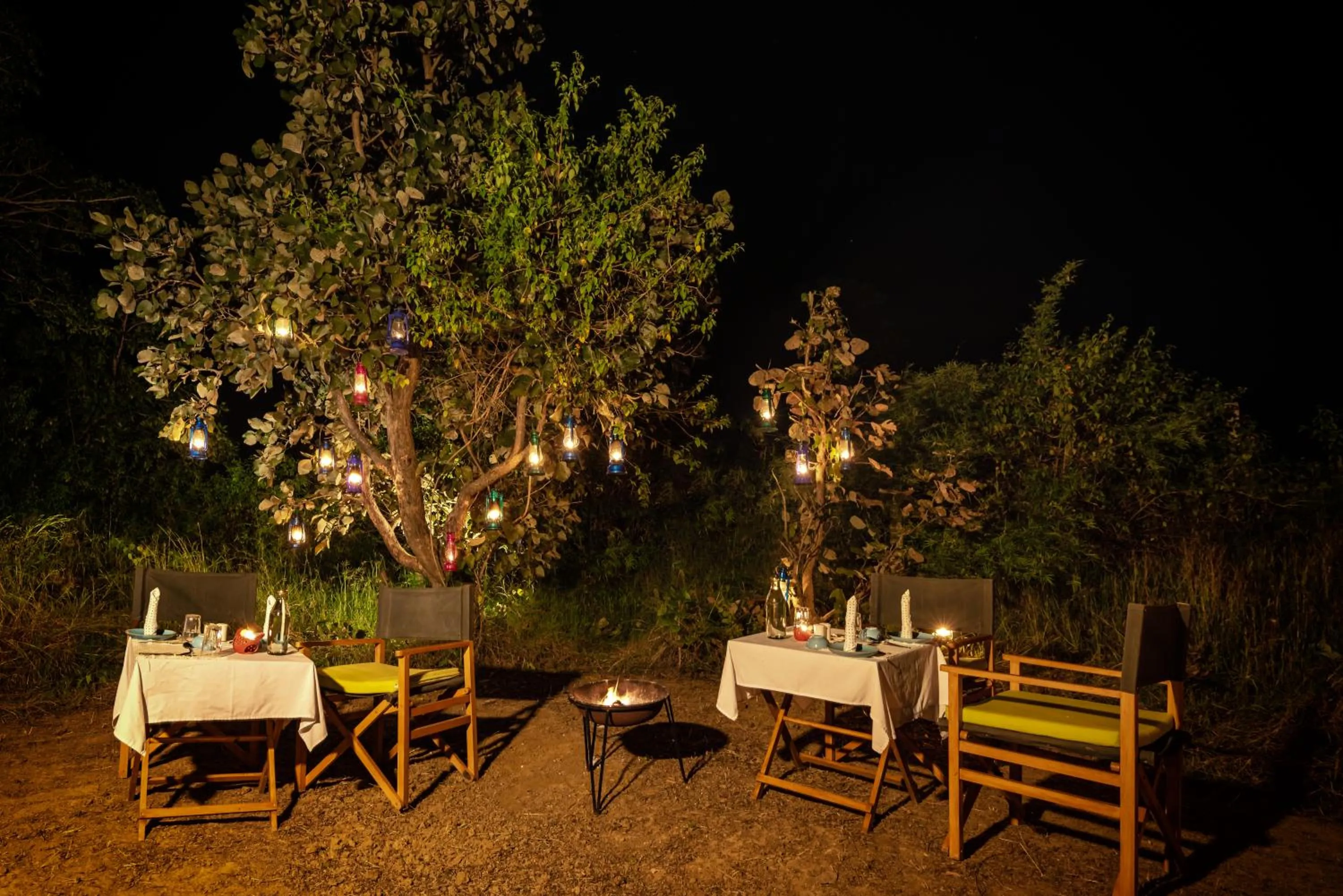 Night in Kanha Jungle Camp