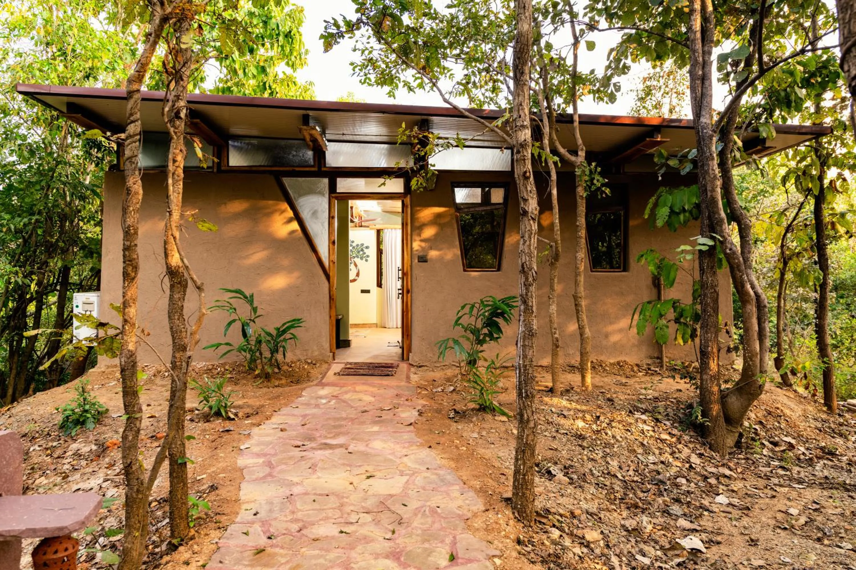 View (from property/room) in Kanha Jungle Camp