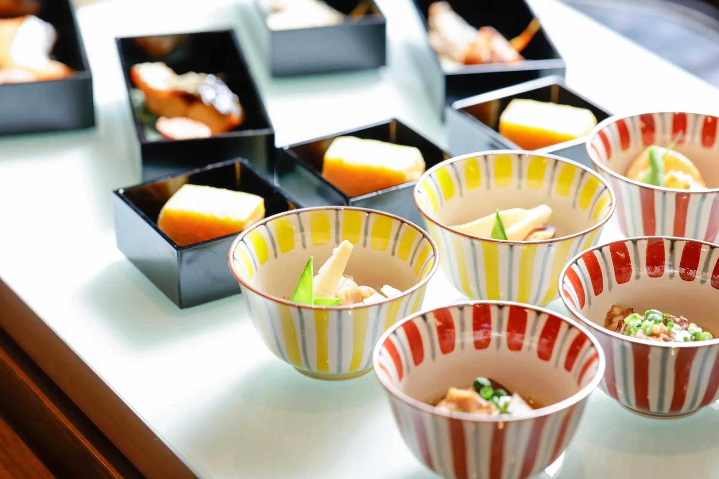 Buffet breakfast in Dormy Inn Kobe Motomachi Natural Hot Springs