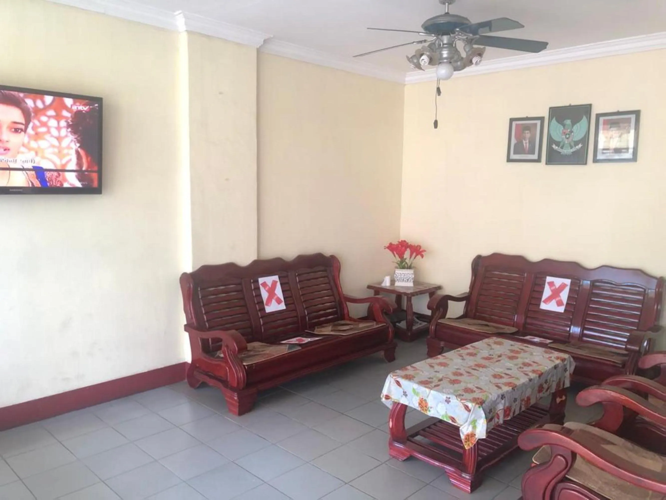 Lobby or reception in Hotel Pelita Terang