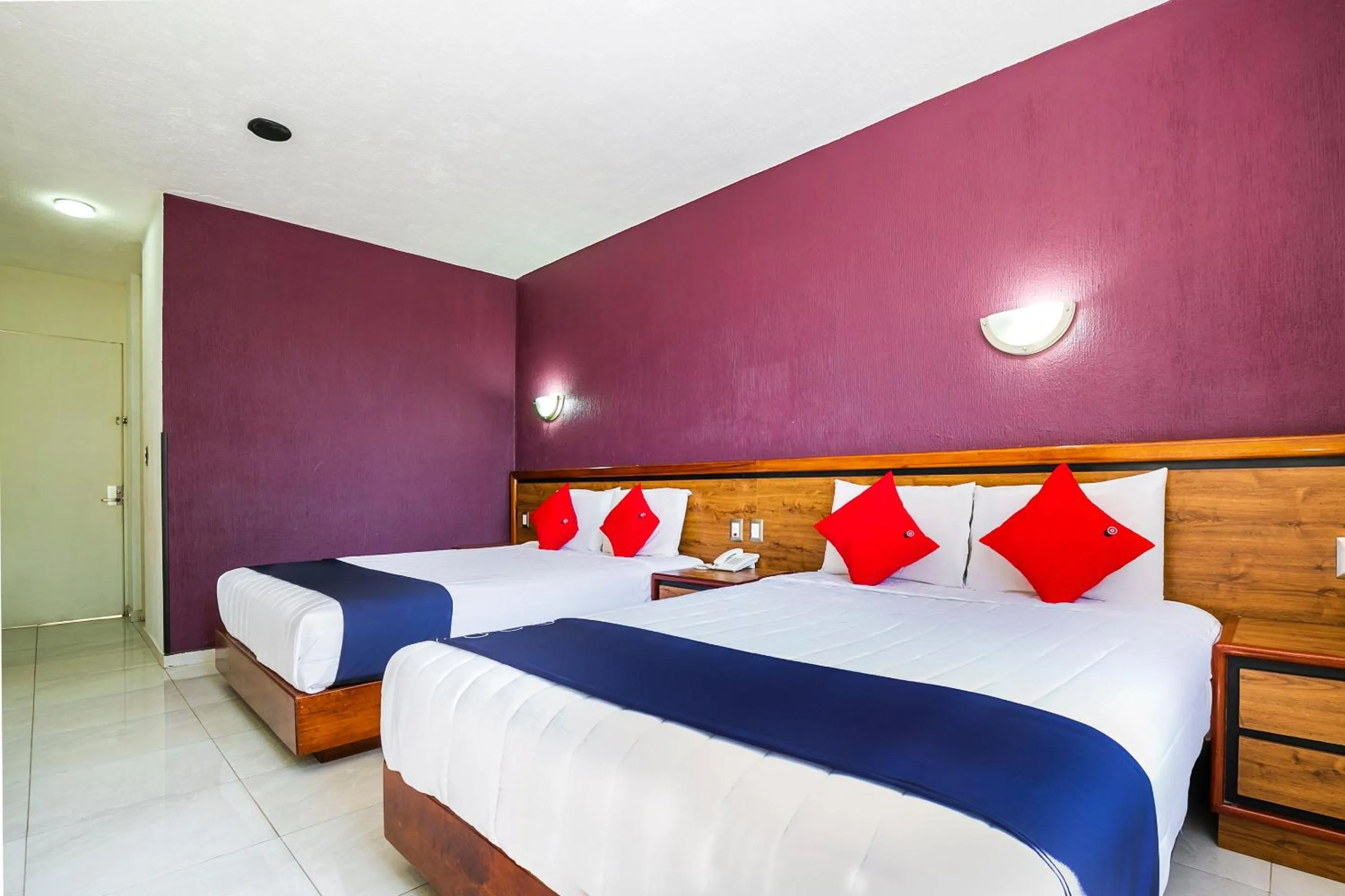 Bedroom, Bed in Capital O Hotel Casa Blanca, Morelia