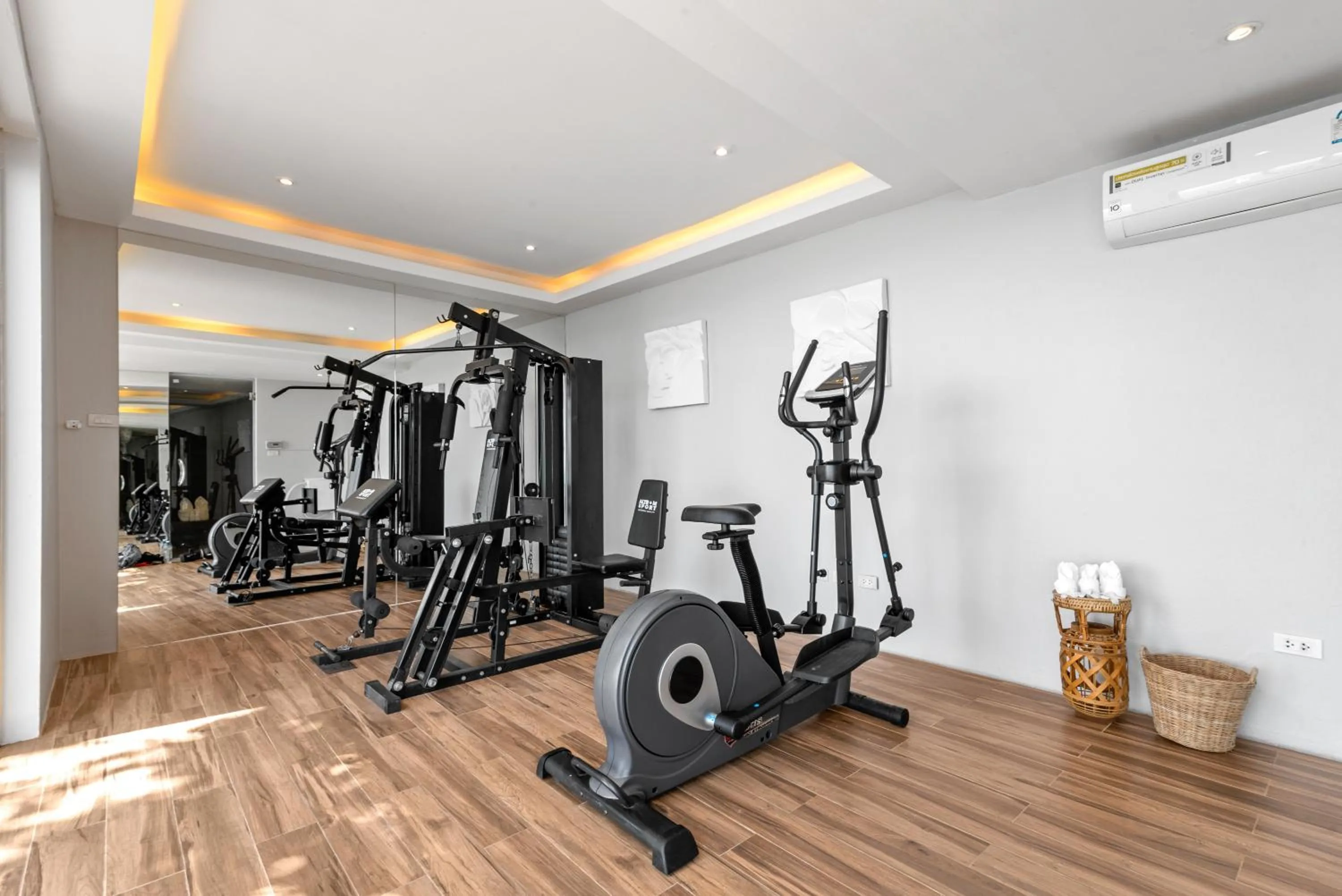 Fitness centre/facilities in Villa Samayra - An Oceanfront Pool Villa, Koh Samui
