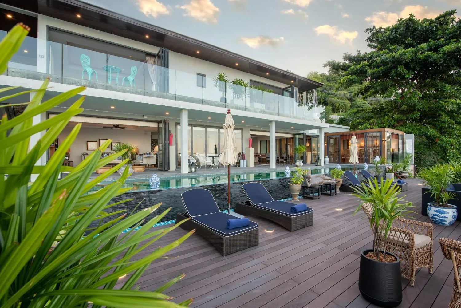 Swimming pool in Villa Samayra - An Oceanfront Pool Villa, Koh Samui