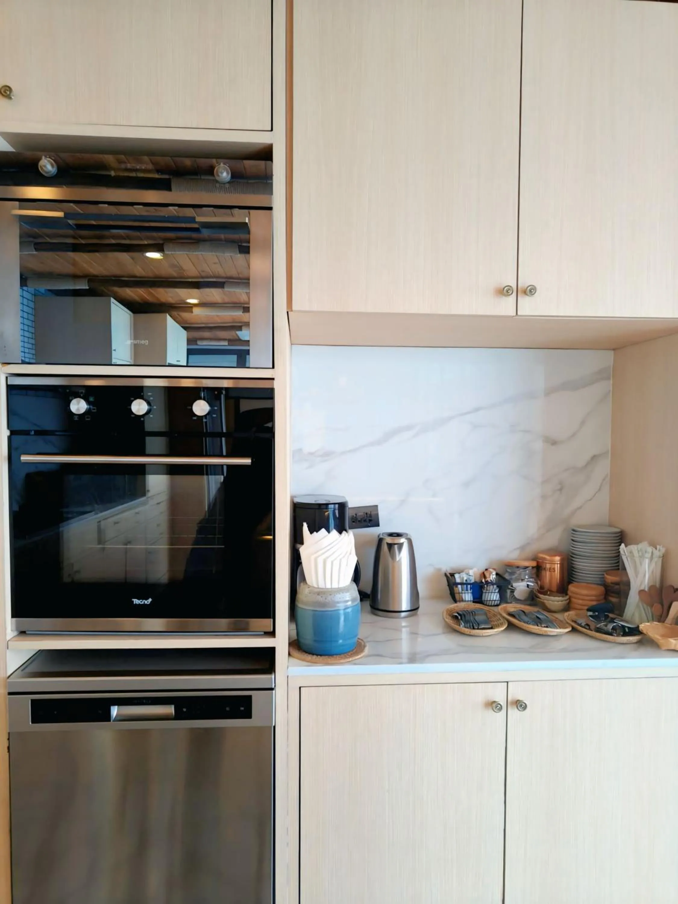 kitchen in Villa Samayra - An Oceanfront Pool Villa, Koh Samui