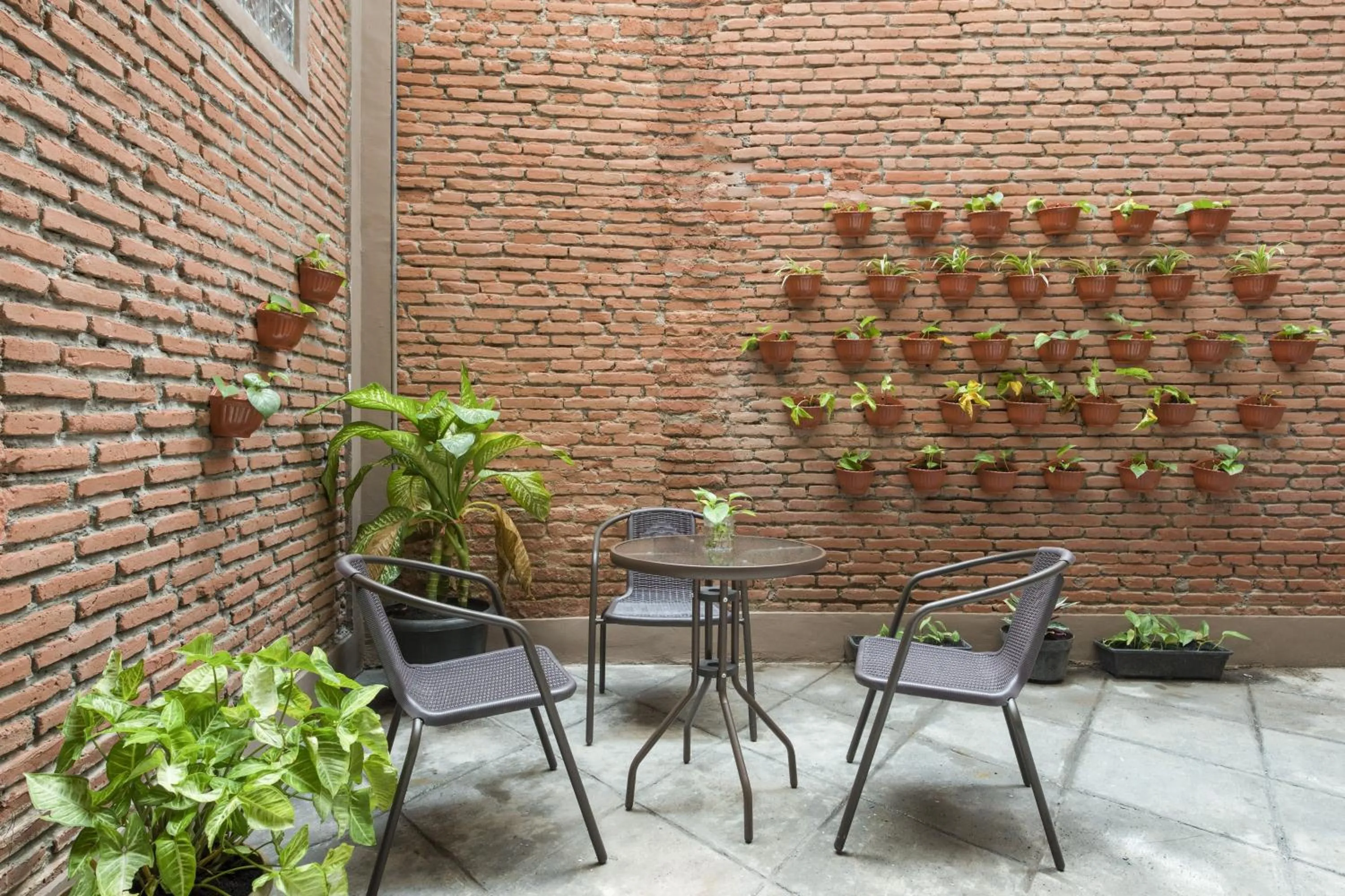 Patio in Reddoorz Hostel near Malang Train Station 3