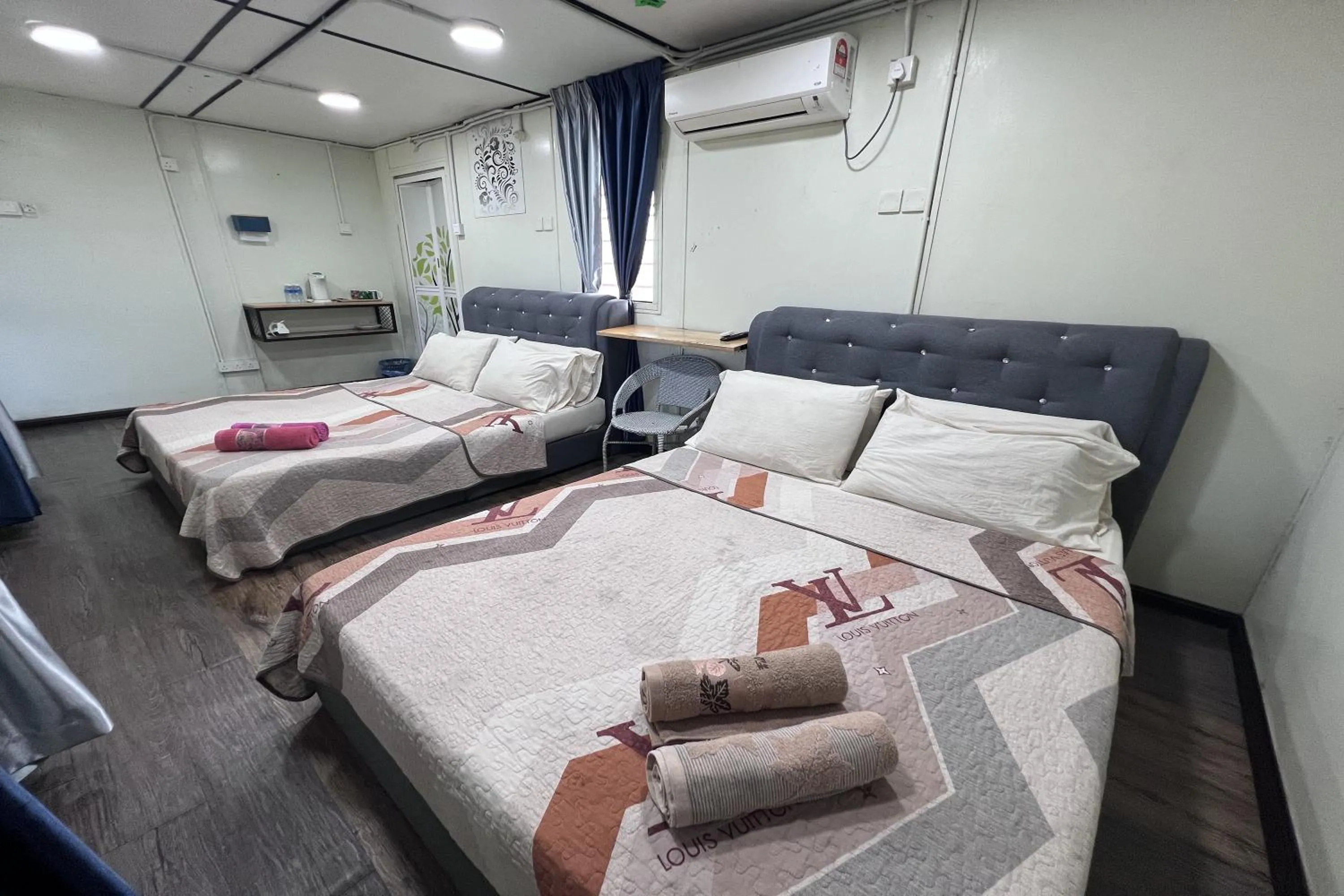 Bedroom, Bed in Nurbayu Chalet, Kemaman