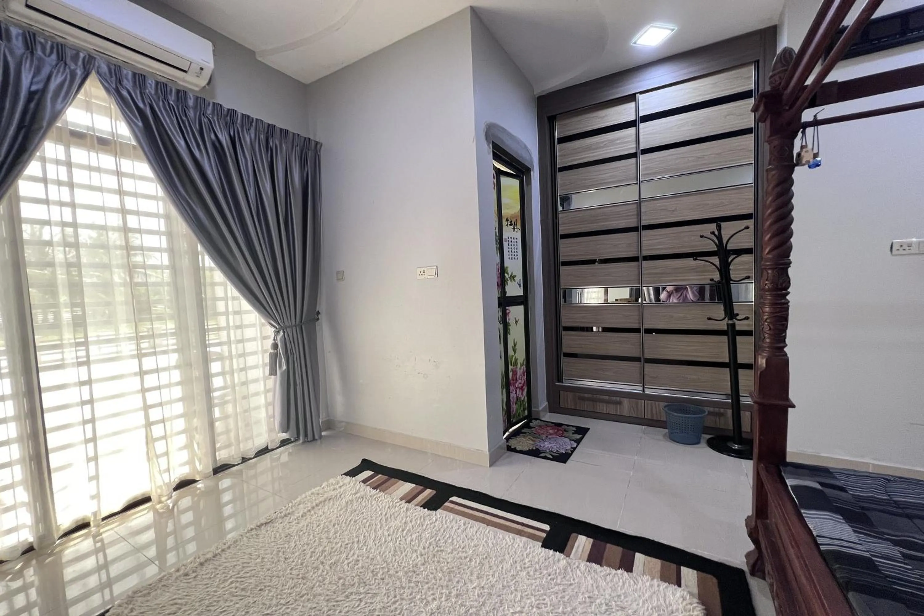 Photo of the whole room, Bed in Nurbayu Chalet, Kemaman