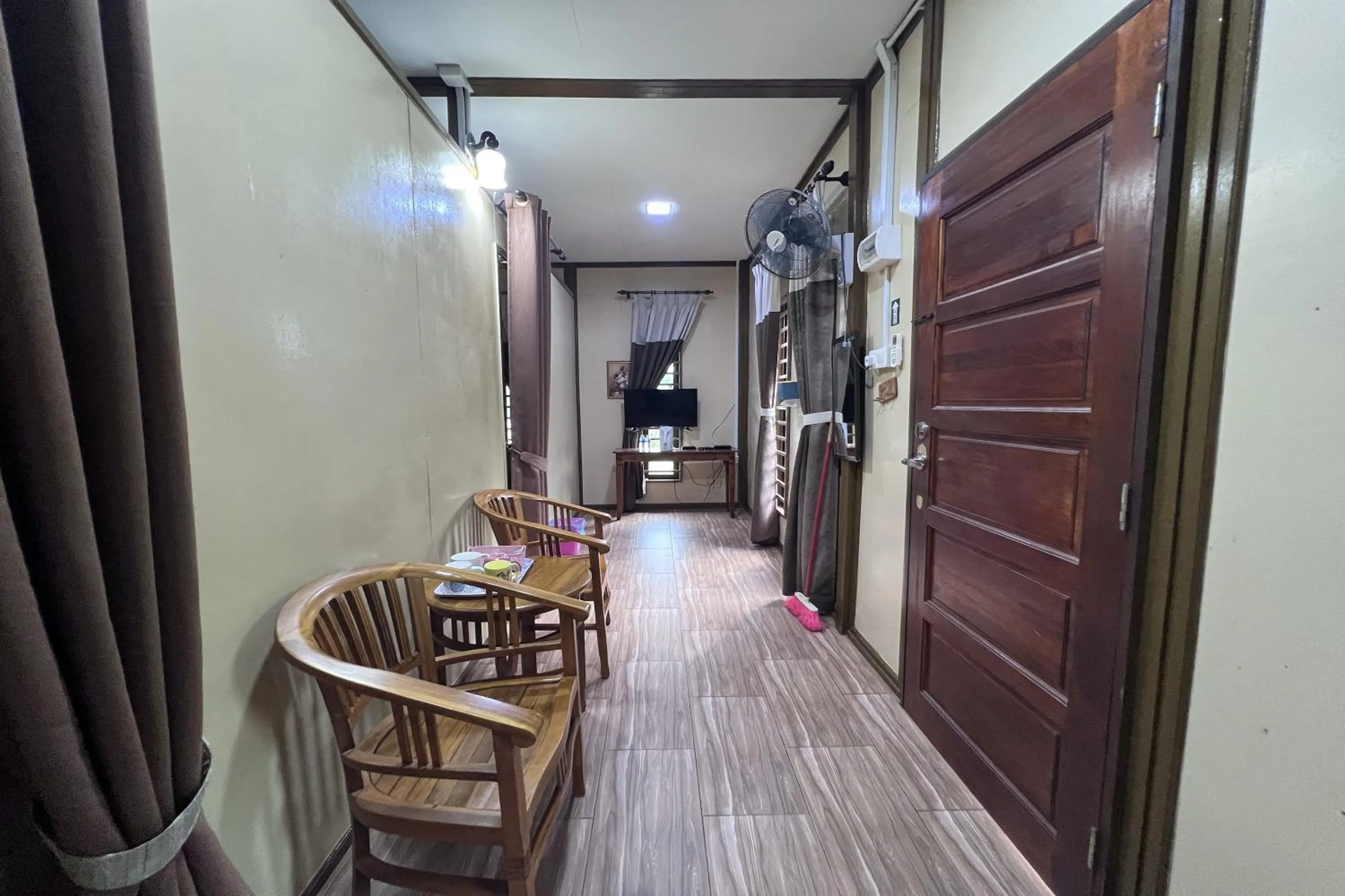 Seating area in Nurbayu Chalet, Kemaman