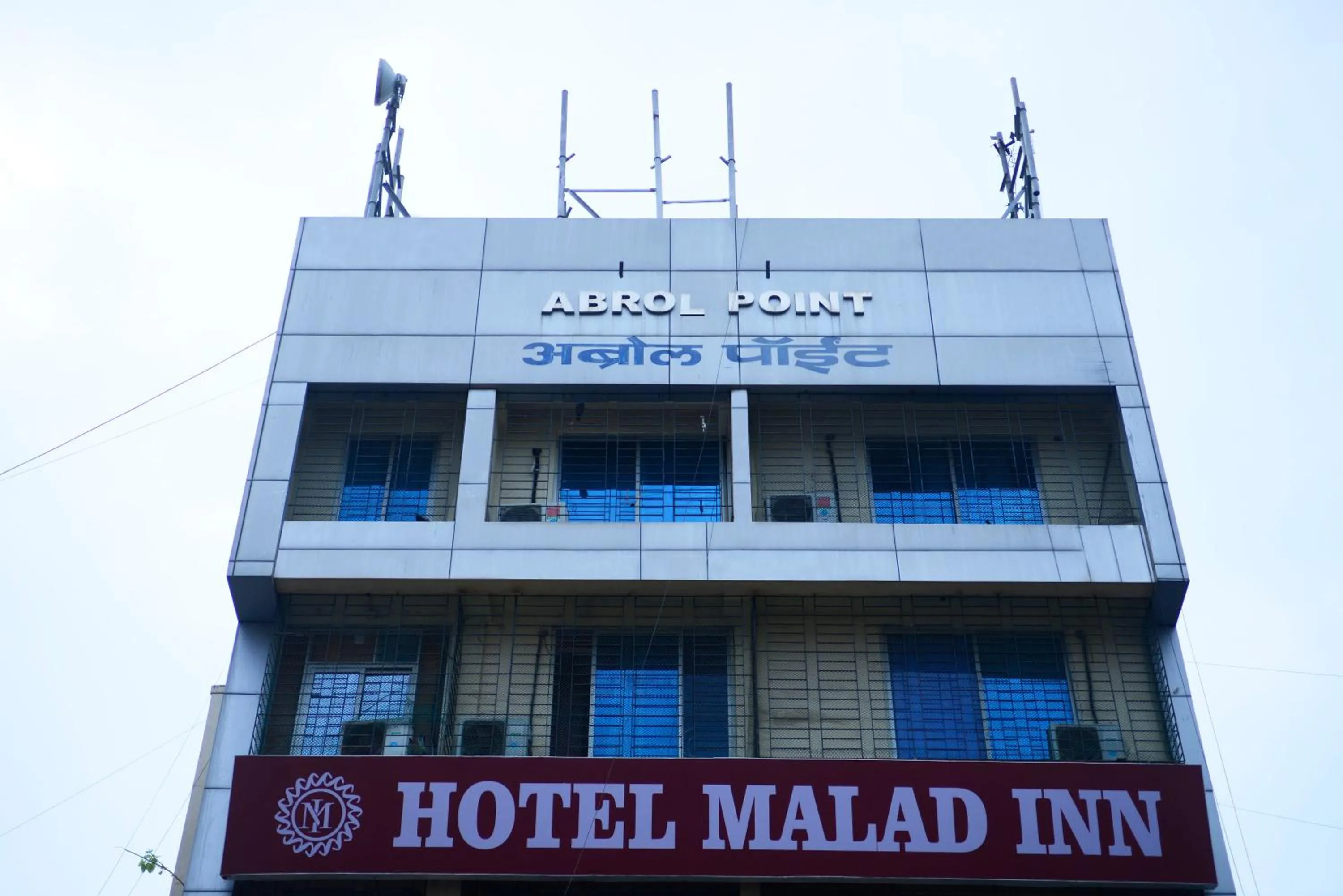 Property building in Hotel Malad Inn opposite Malad Railway Station