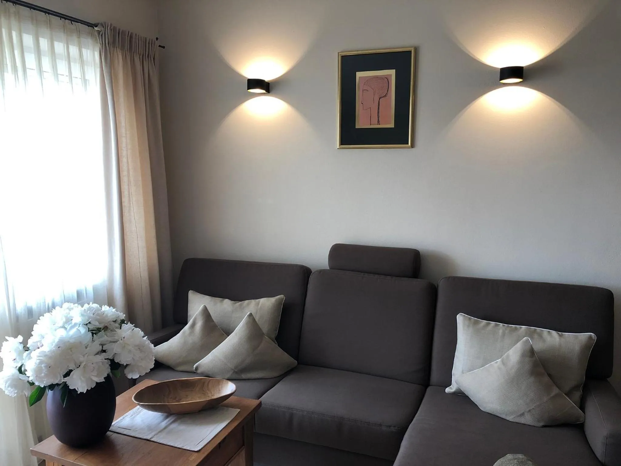 Living room in Aparthotel Christine