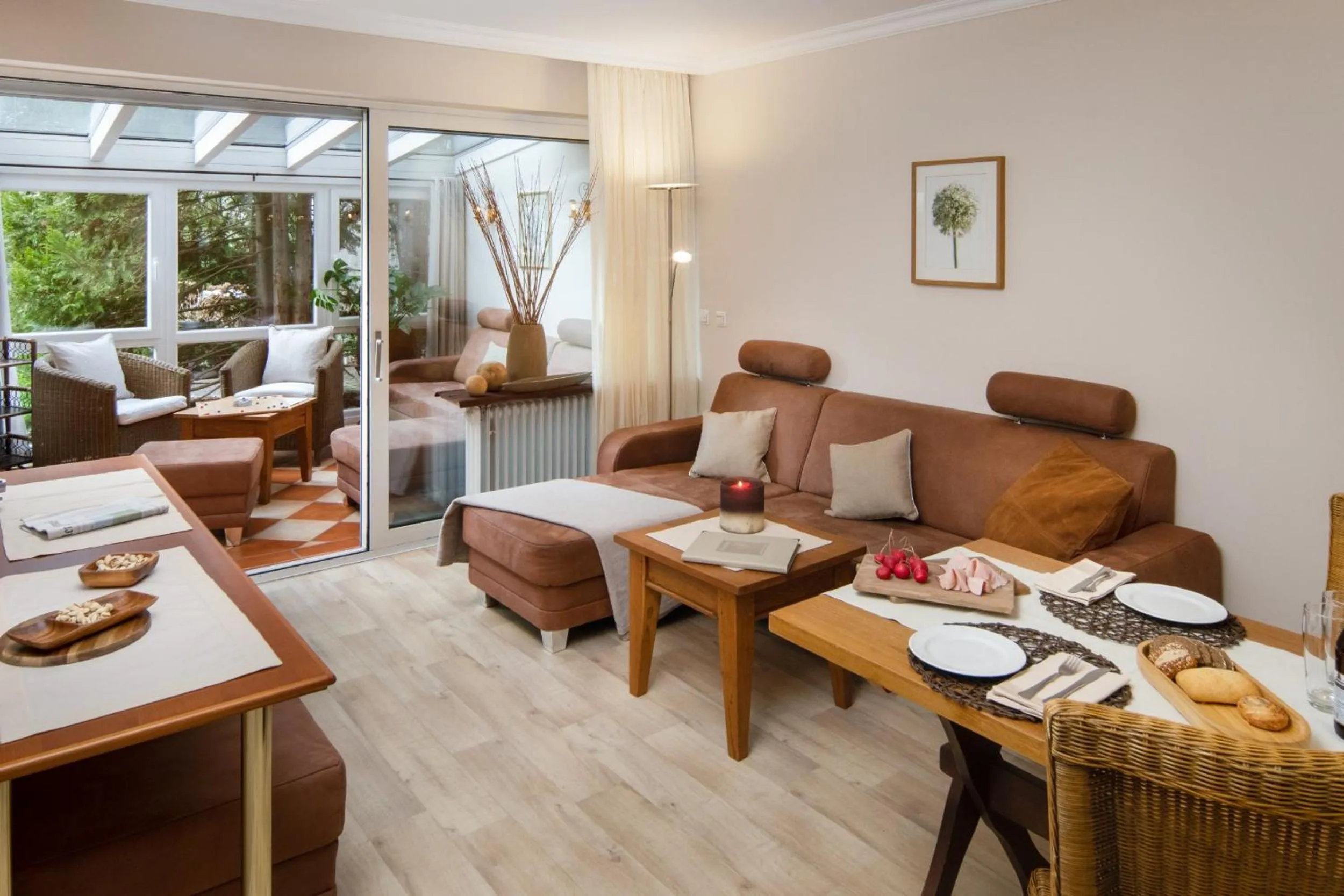 Living room in Aparthotel Christine