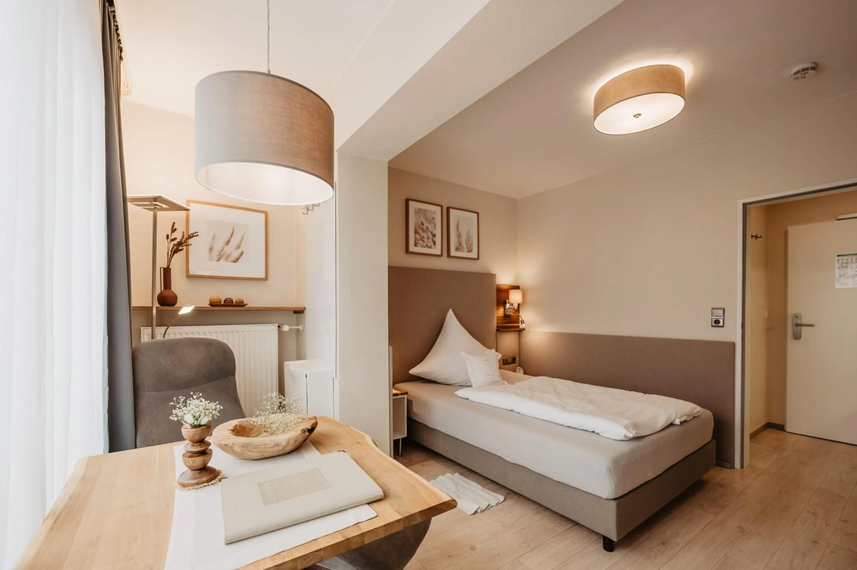 Bed in Aparthotel Christine