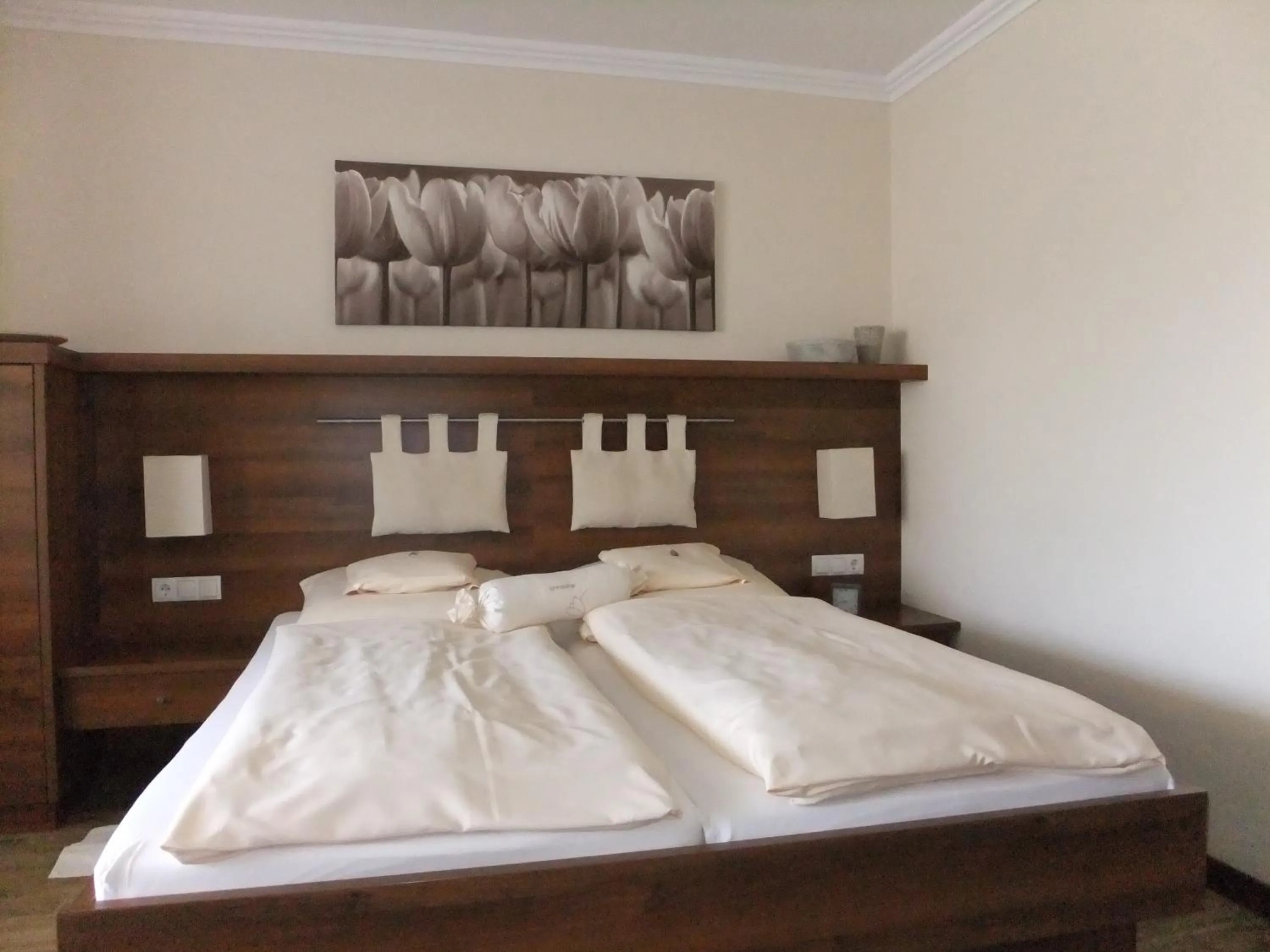 Bed in Aparthotel Christine