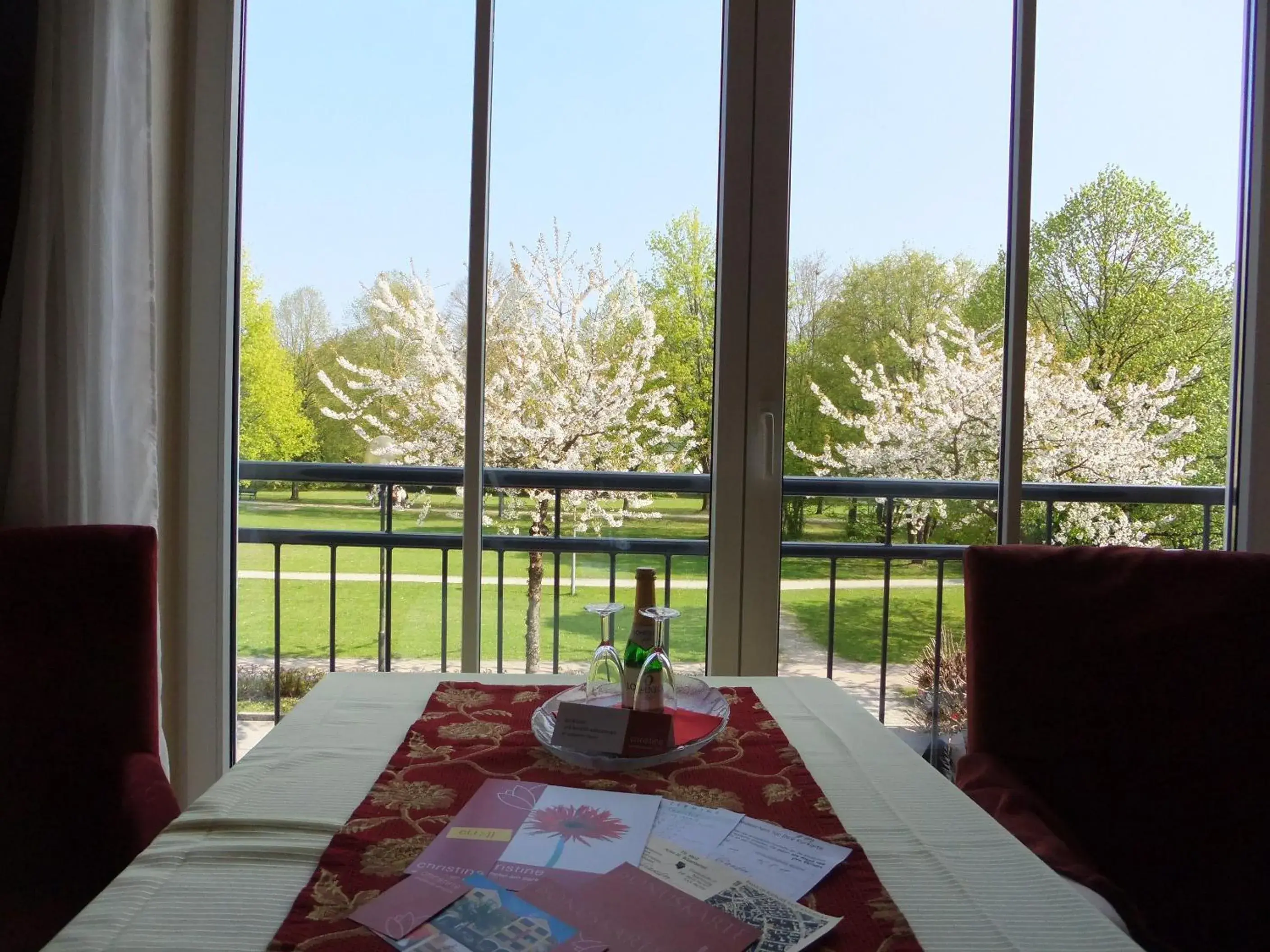 Single Room with Balcony - single occupancy in Aparthotel Christine Single Room with Balcony - single occupancy in Aparthotel Christine