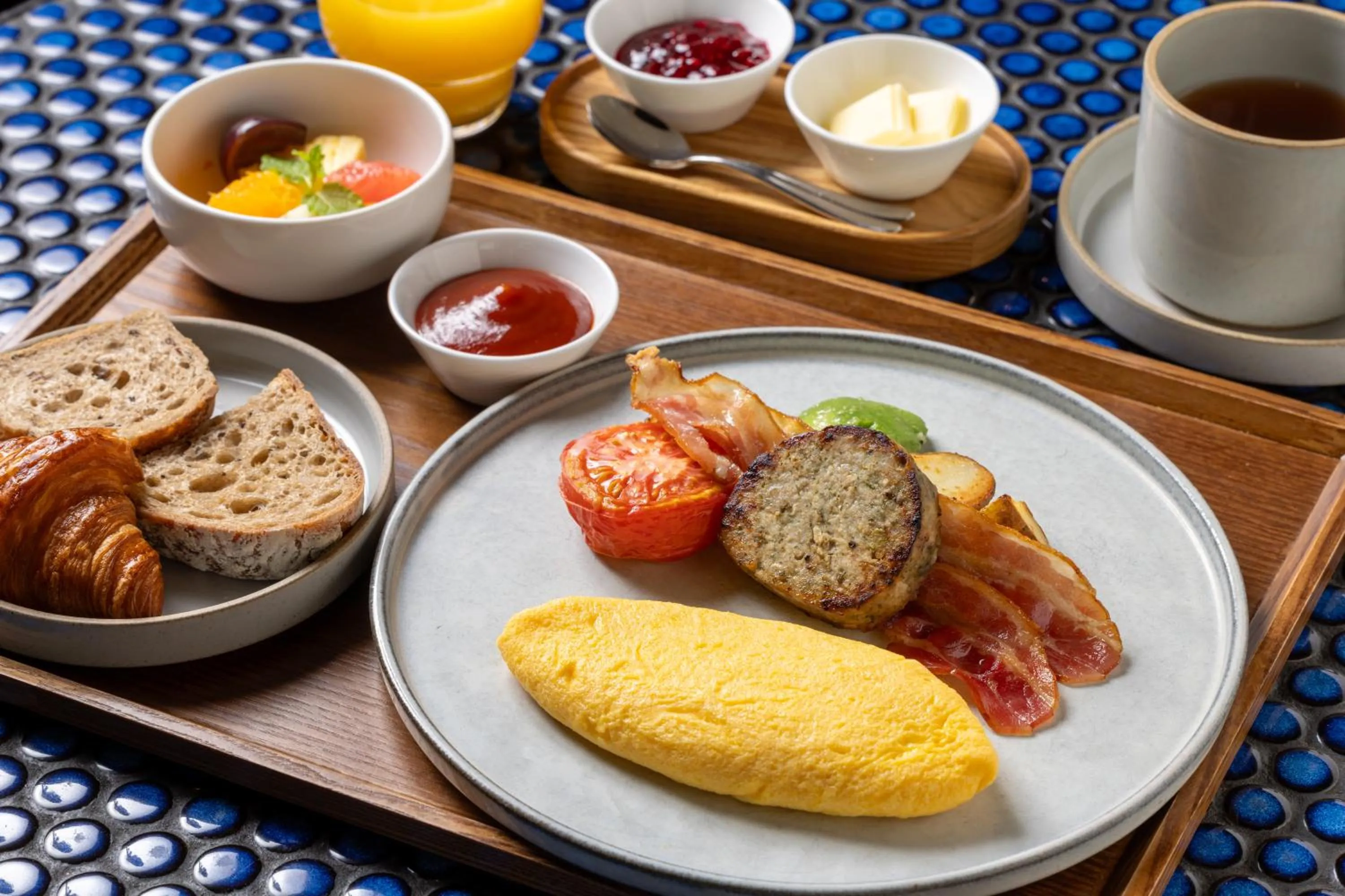 Breakfast in Ace Hotel Kyoto