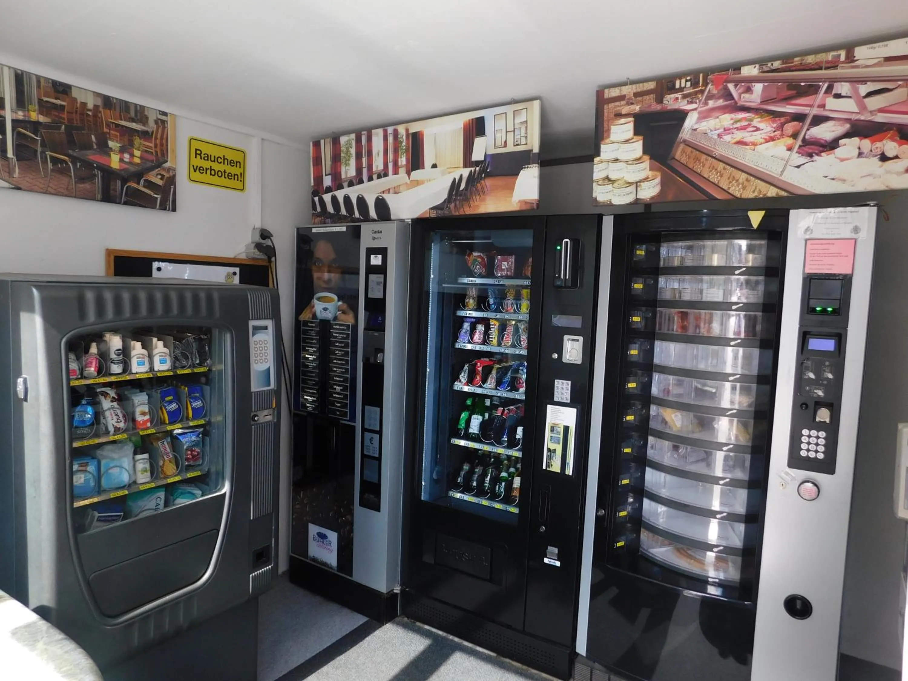 Alcoholic drinks in Hotel Sonne