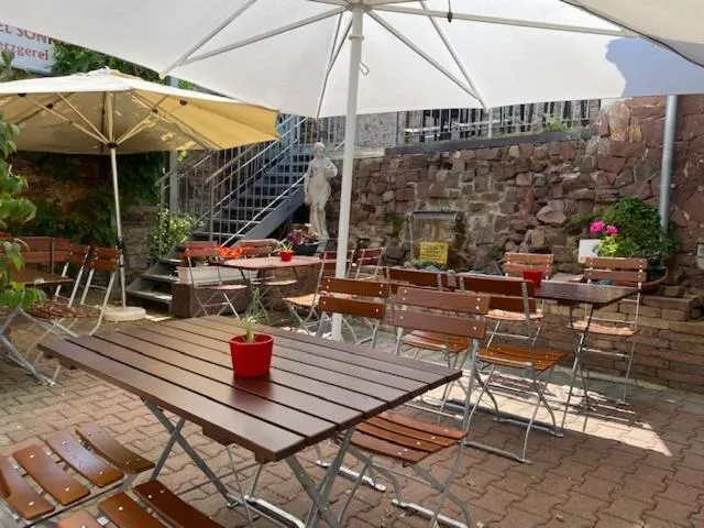 Patio in Hotel Sonne