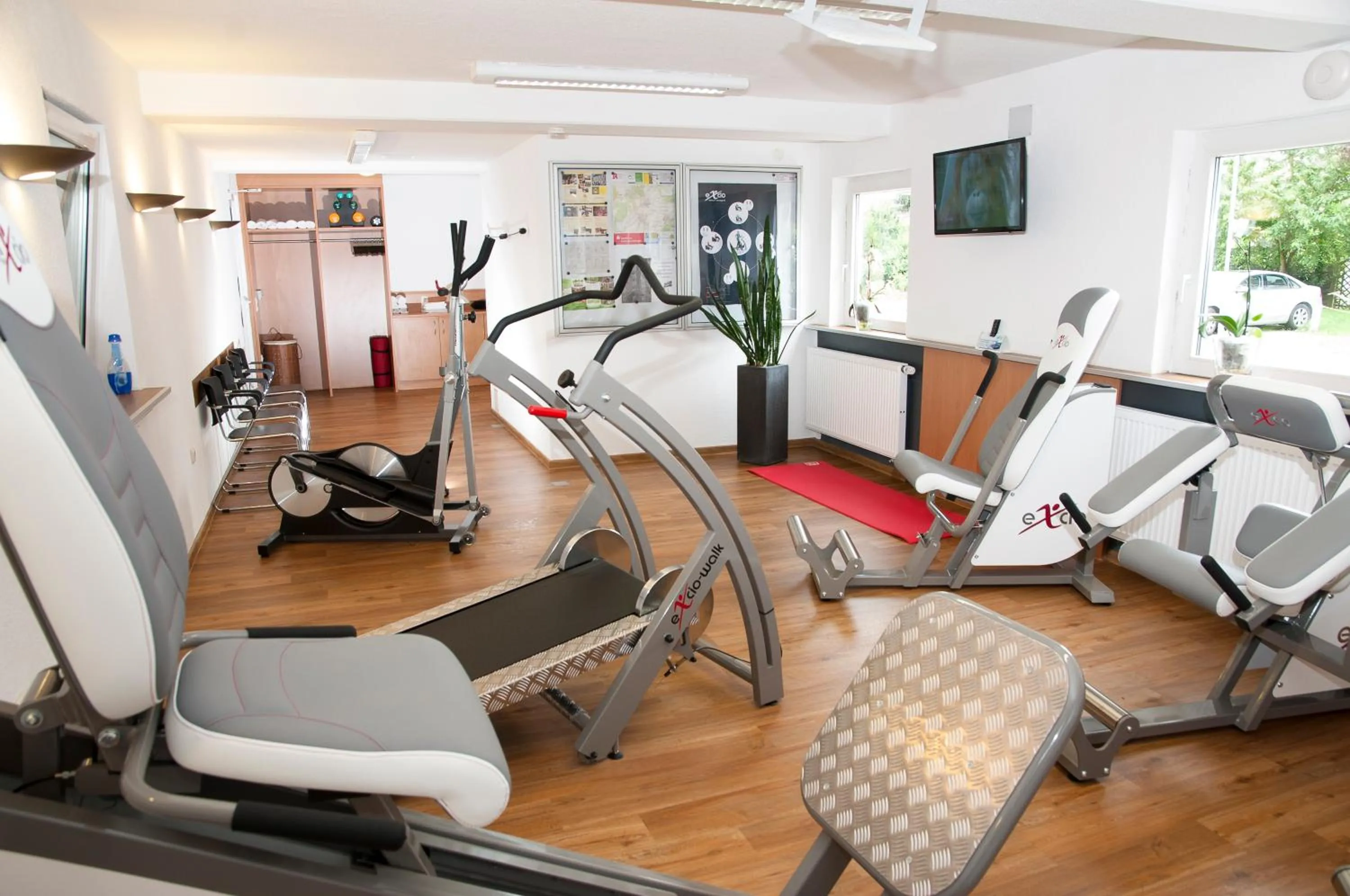 Fitness centre/facilities in Hotel Sonne