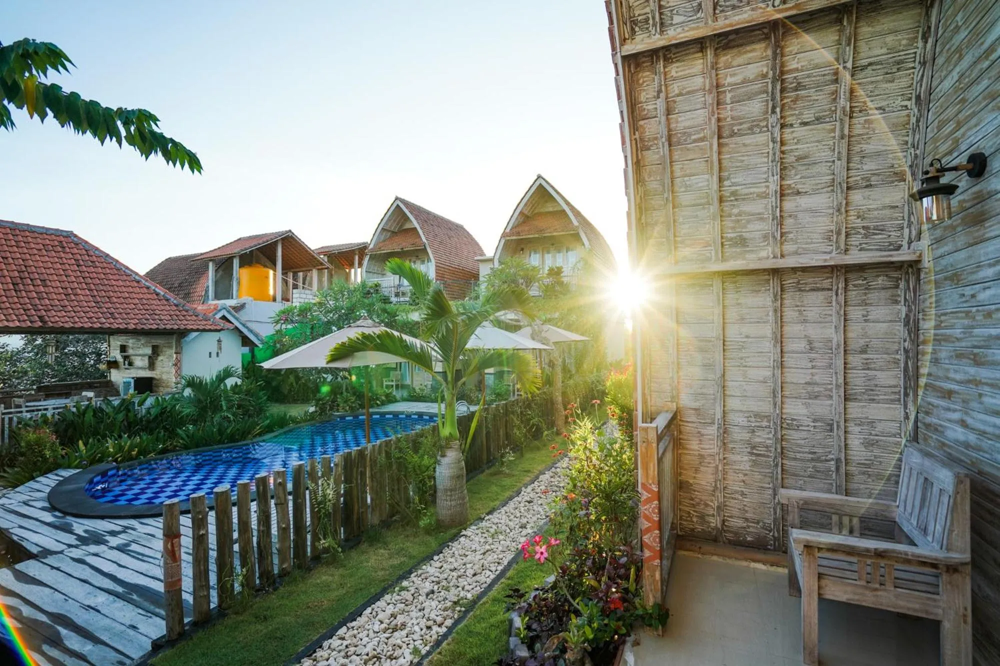 Balcony/Terrace in Unicorn Bungalow