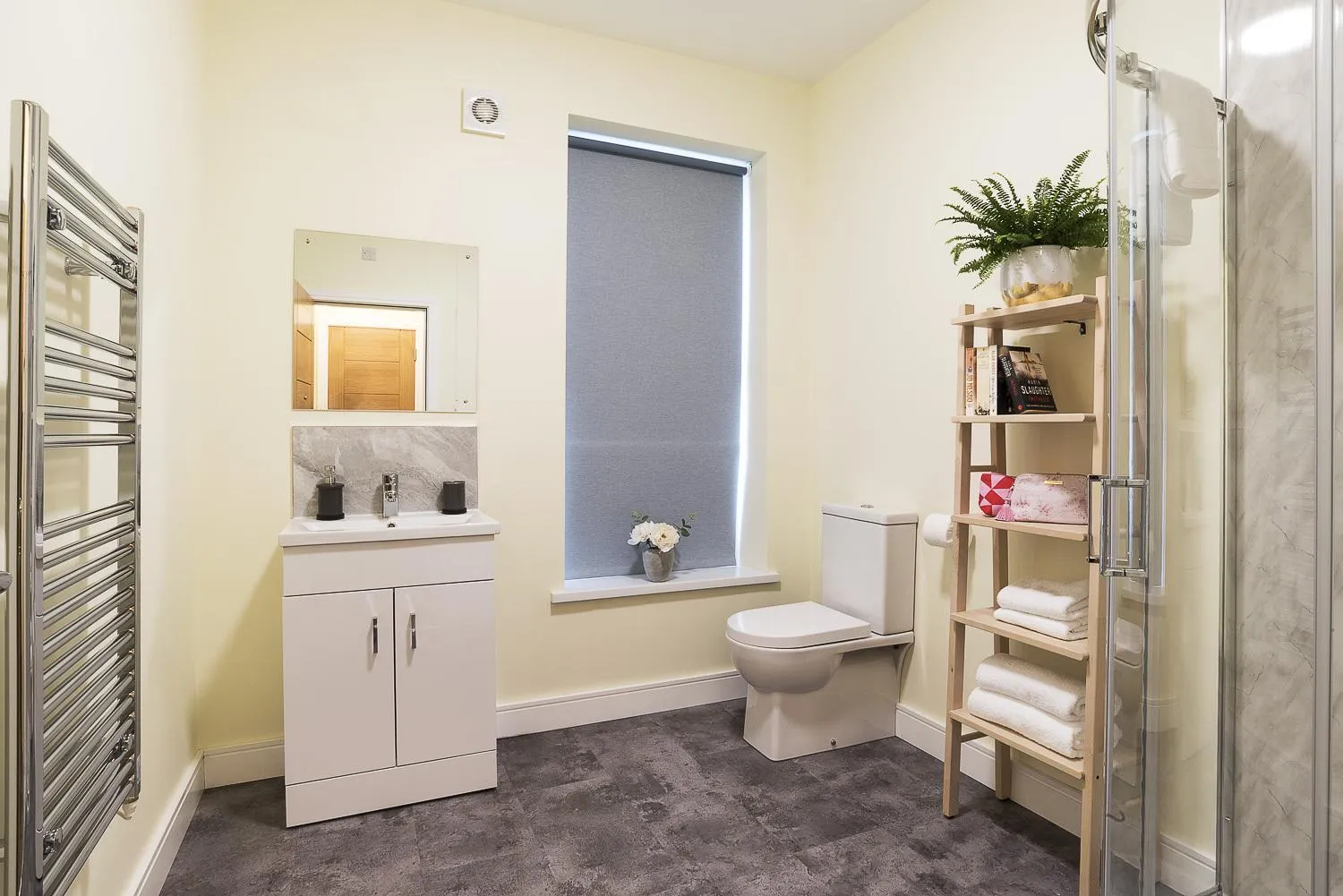Bathroom in Blue Door Apartments