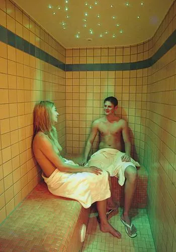 Steam room in Ferienhotel Hubertus