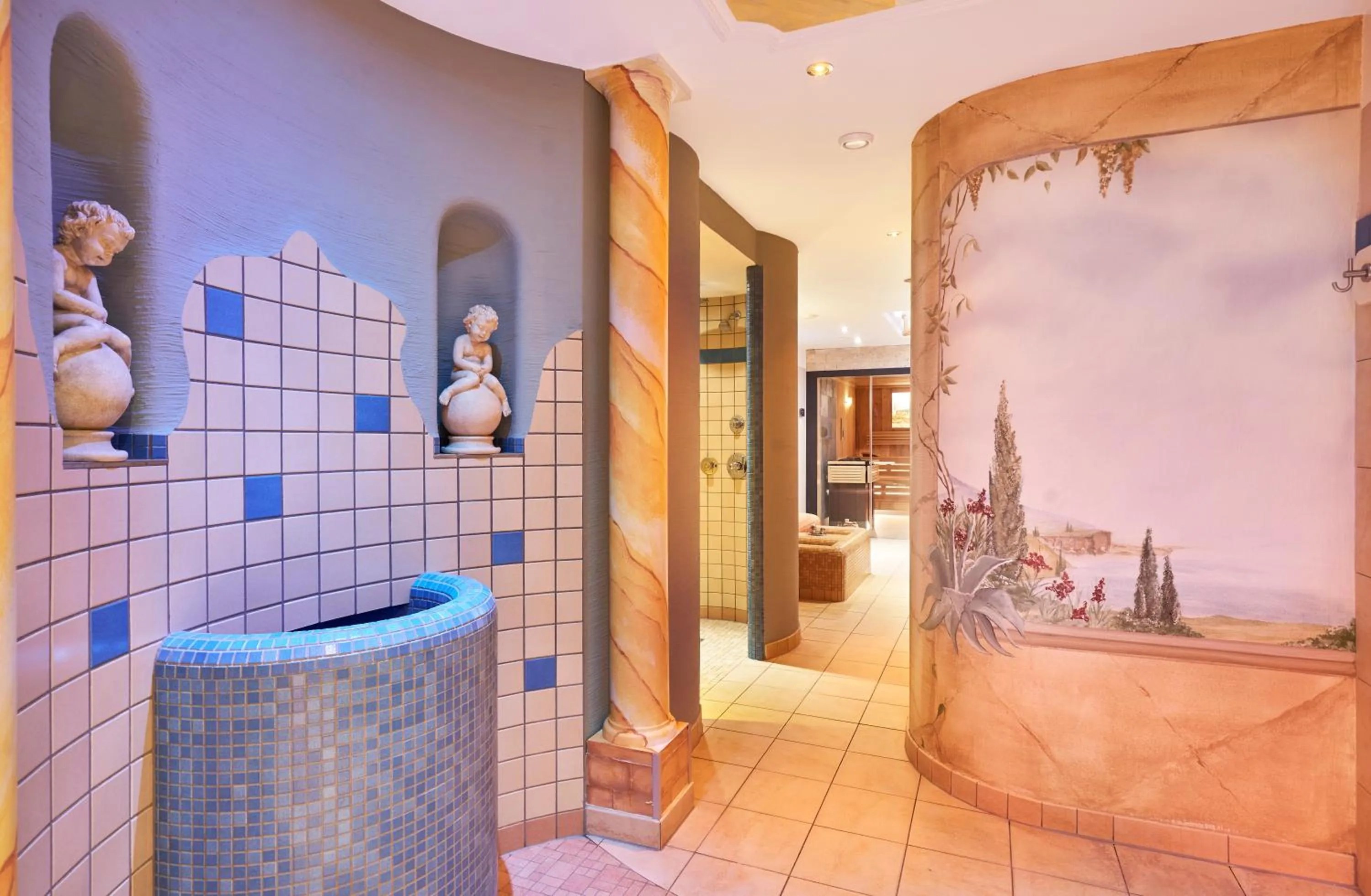 Spa and wellness centre/facilities in Ferienhotel Hubertus