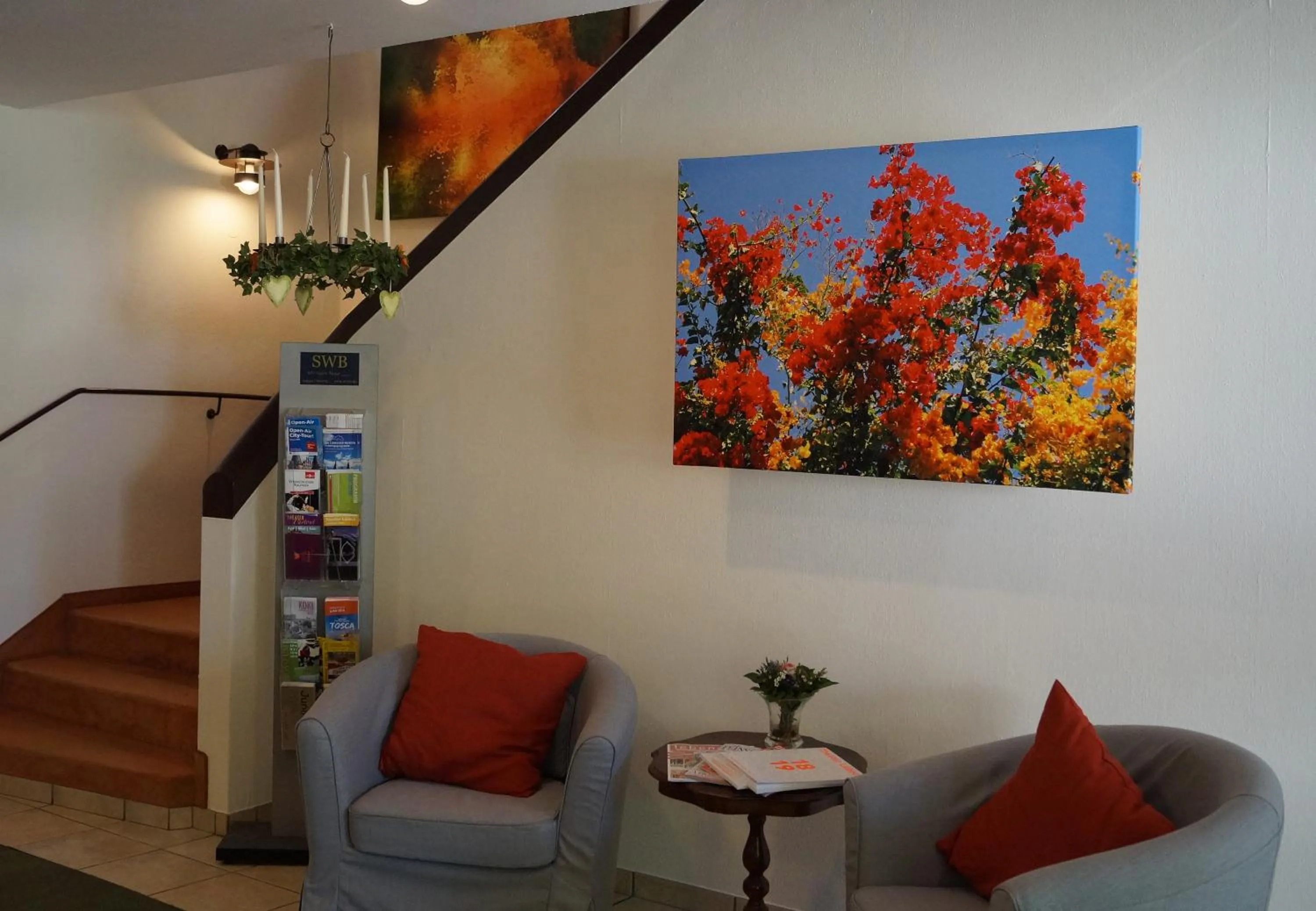 Lobby or reception in Hotel Forsthaus St. Hubertus